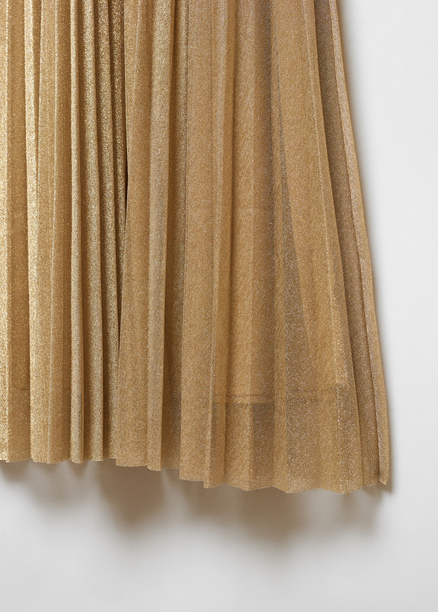 Pleated lurex skirt - Details of the article 8