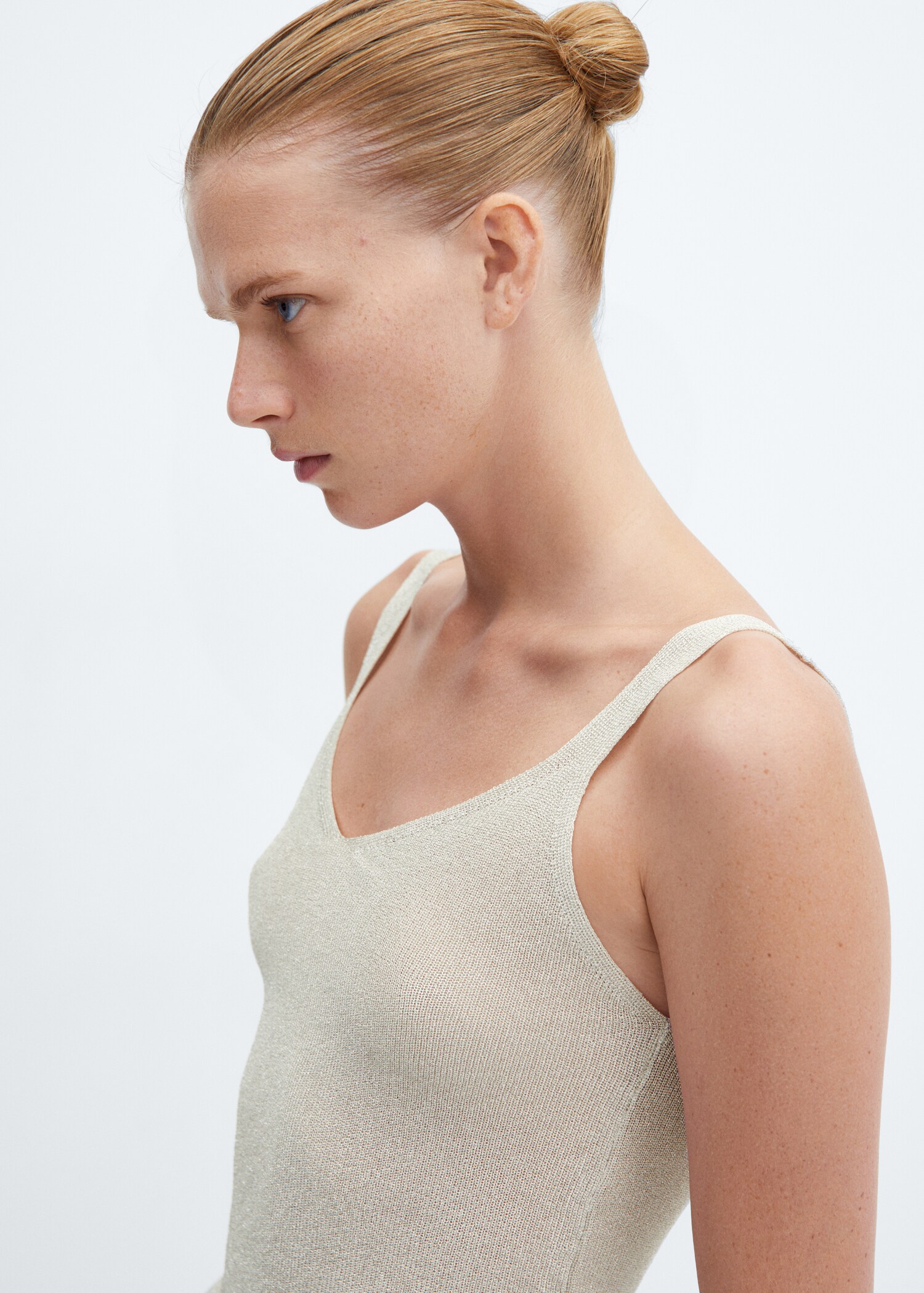 Stickad topp lurex - Detaljer om artikeln 1