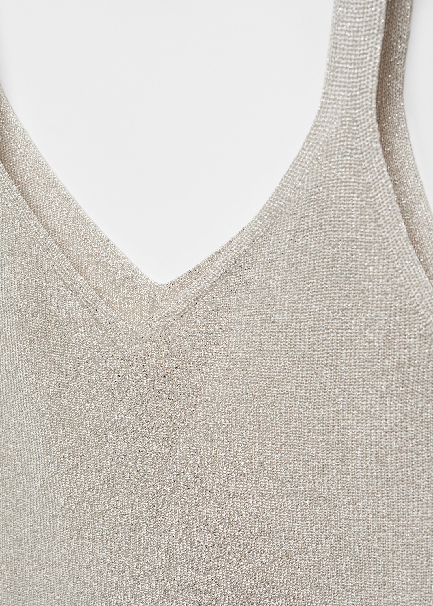 Stickad topp lurex - Detaljer om artikeln 8