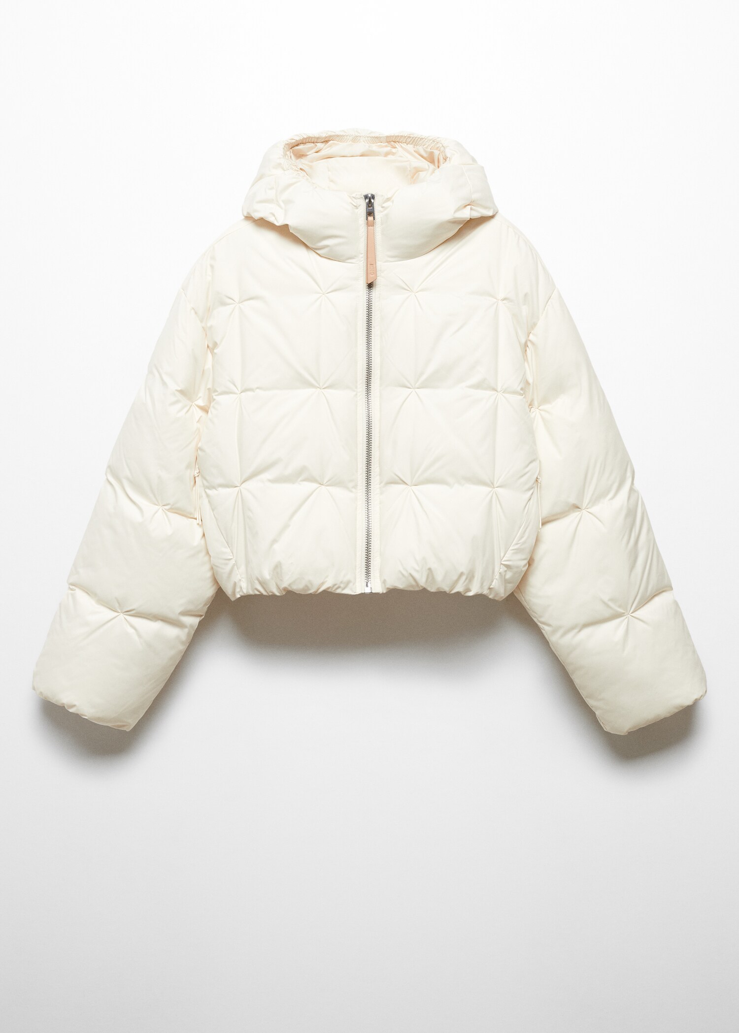 Anorak corto acolchado capucha - Artículo sin modelo