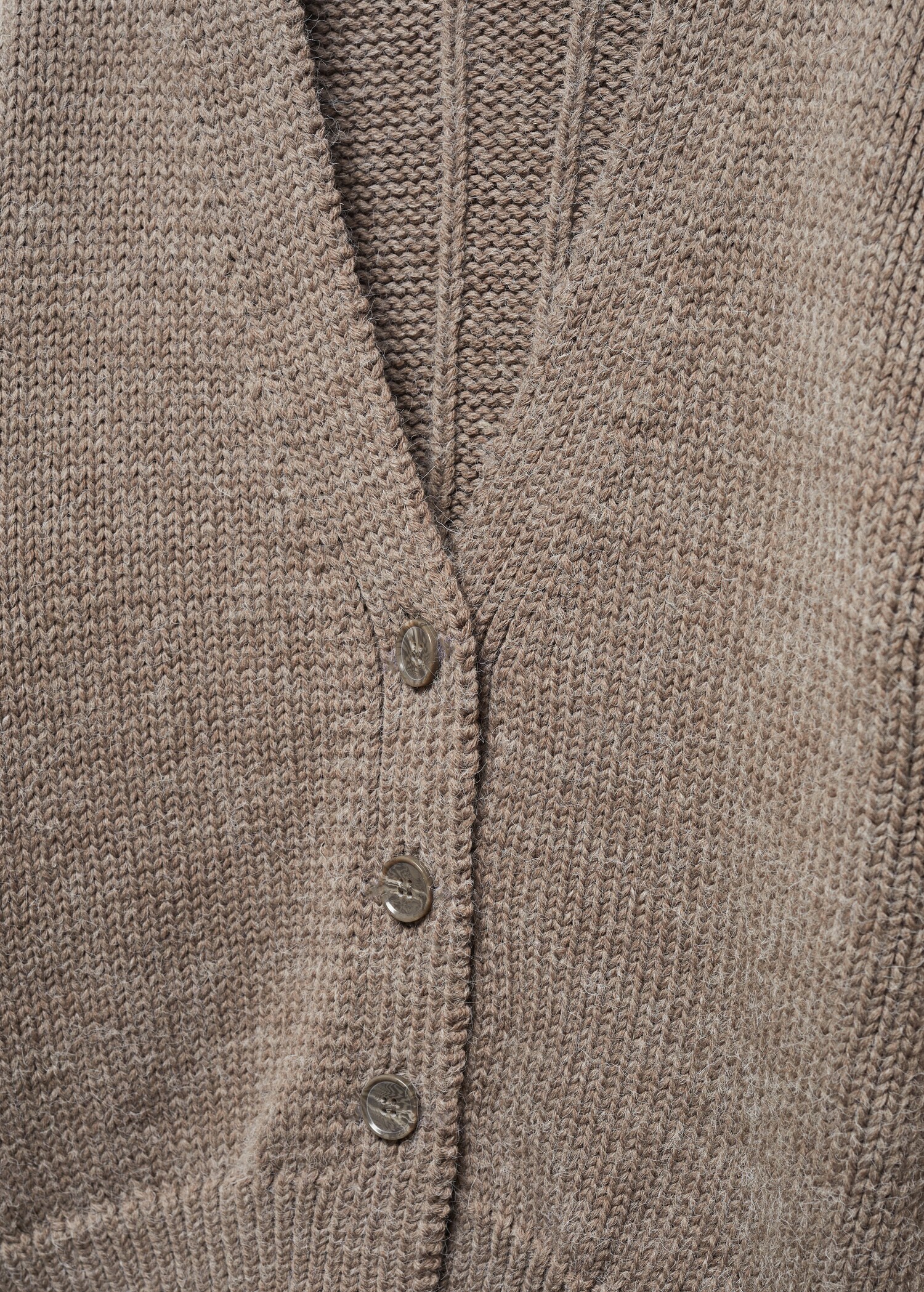 Woll-Cardigan mit Trompetenärmel - Detail des Artikels 8