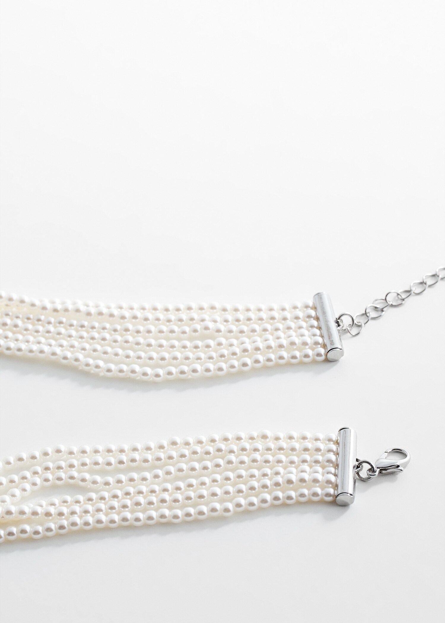 Pearl choker necklace - Details of the article 1