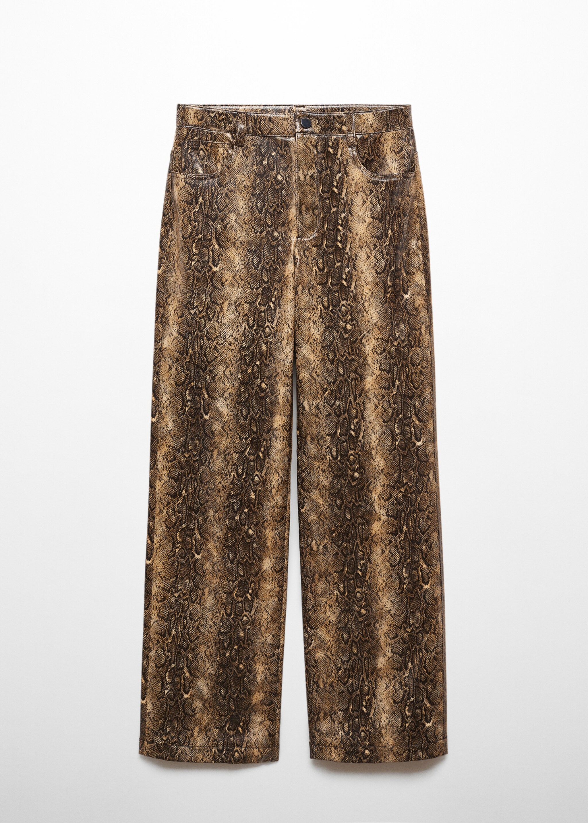 Snake print trousers - Article without model