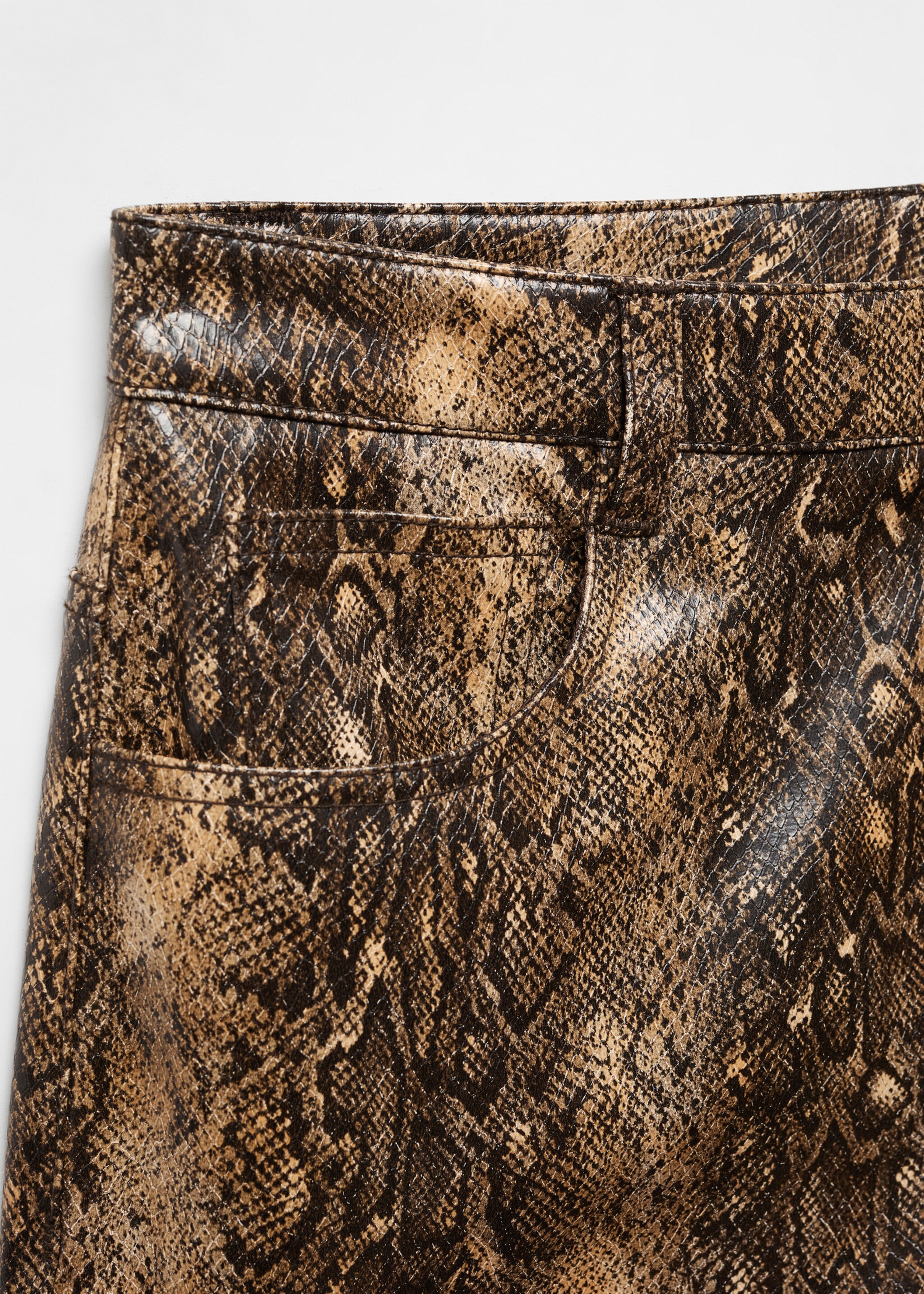 Snake print trousers - Details of the article 8