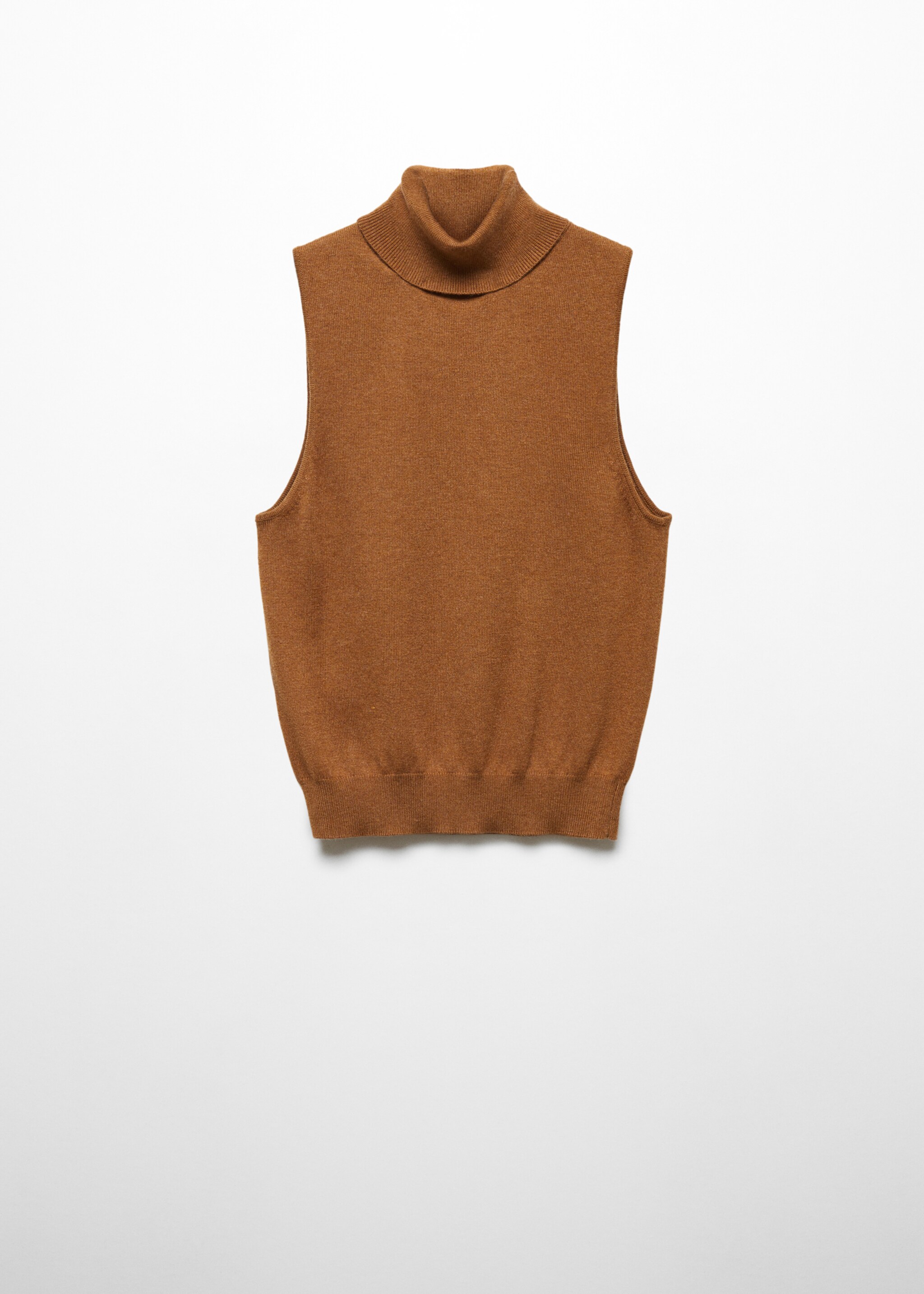Turtleneck knitted top - Article without model