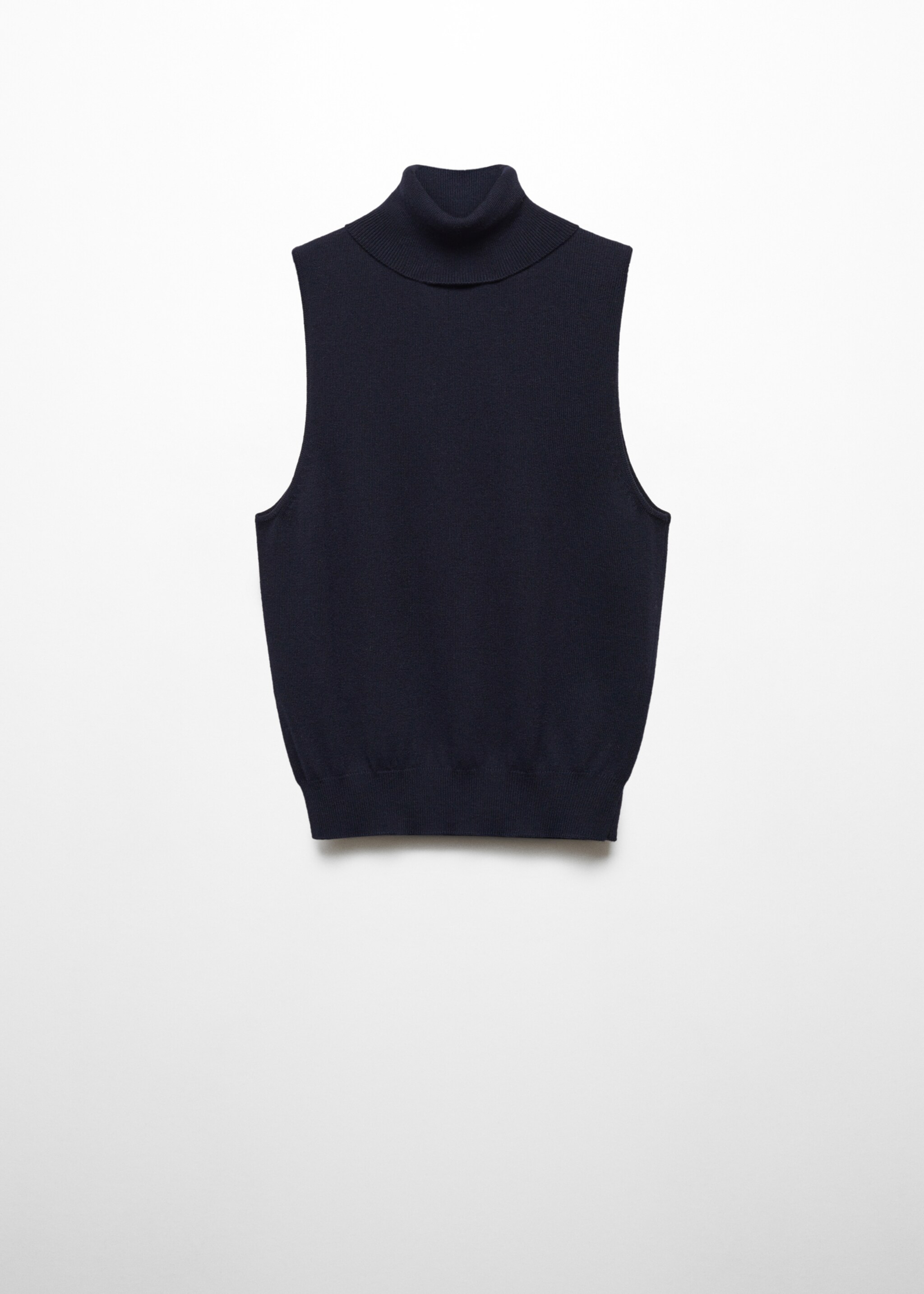 Turtleneck knitted top - Article without model