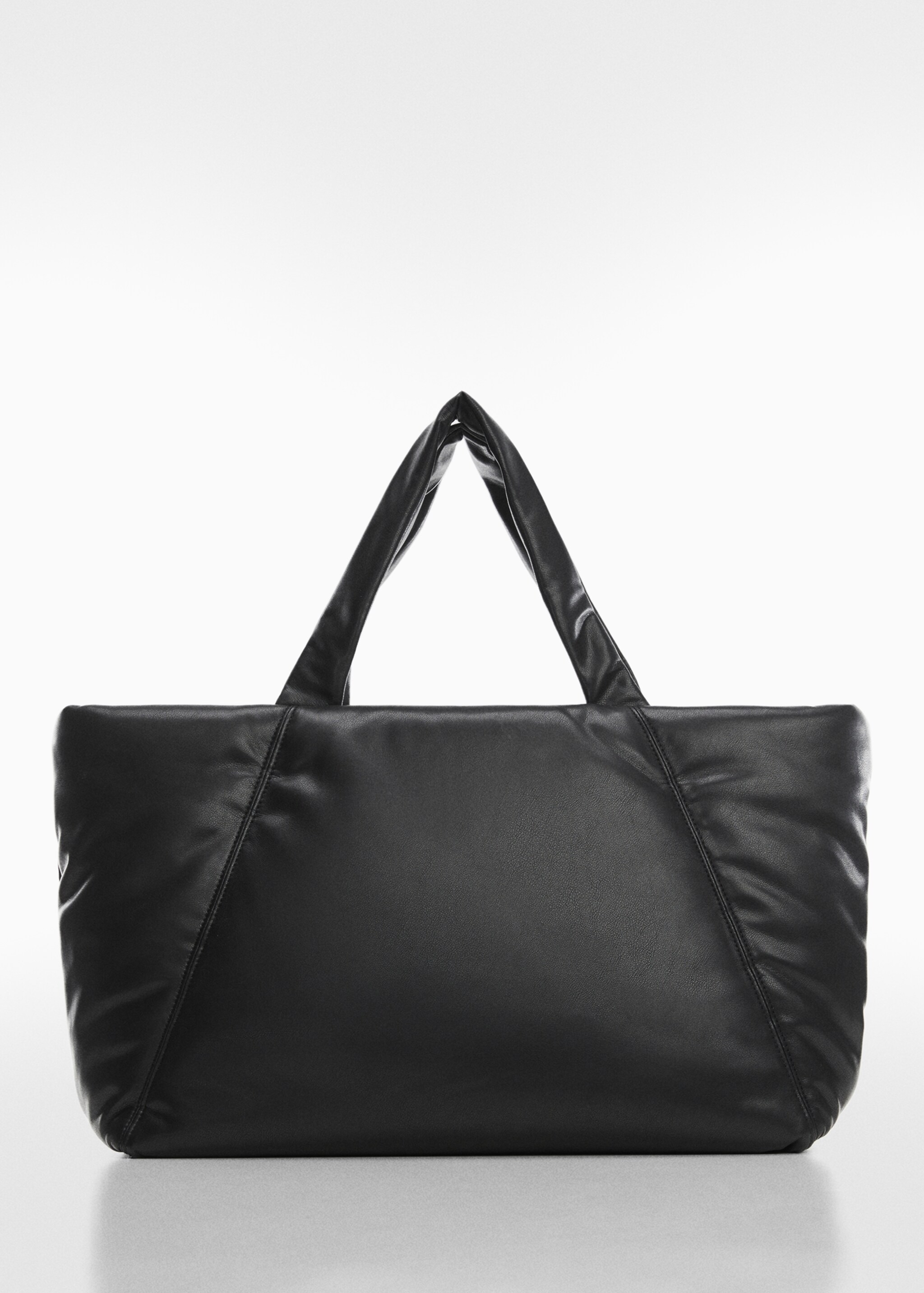 Quilted shopper bag - Article without model