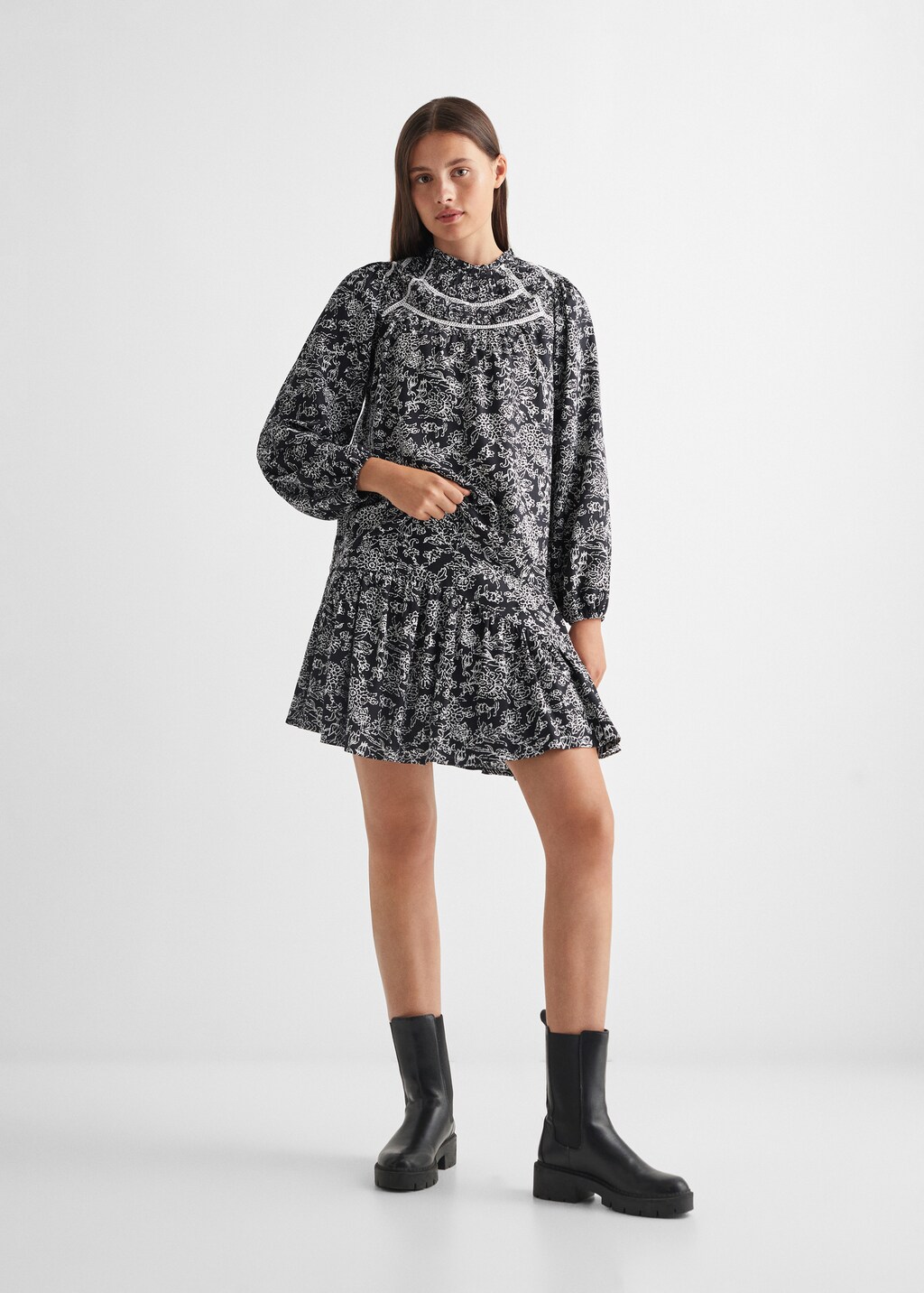 Shiny sequined skirt - Teen Girl | MANGO OUTLET USA