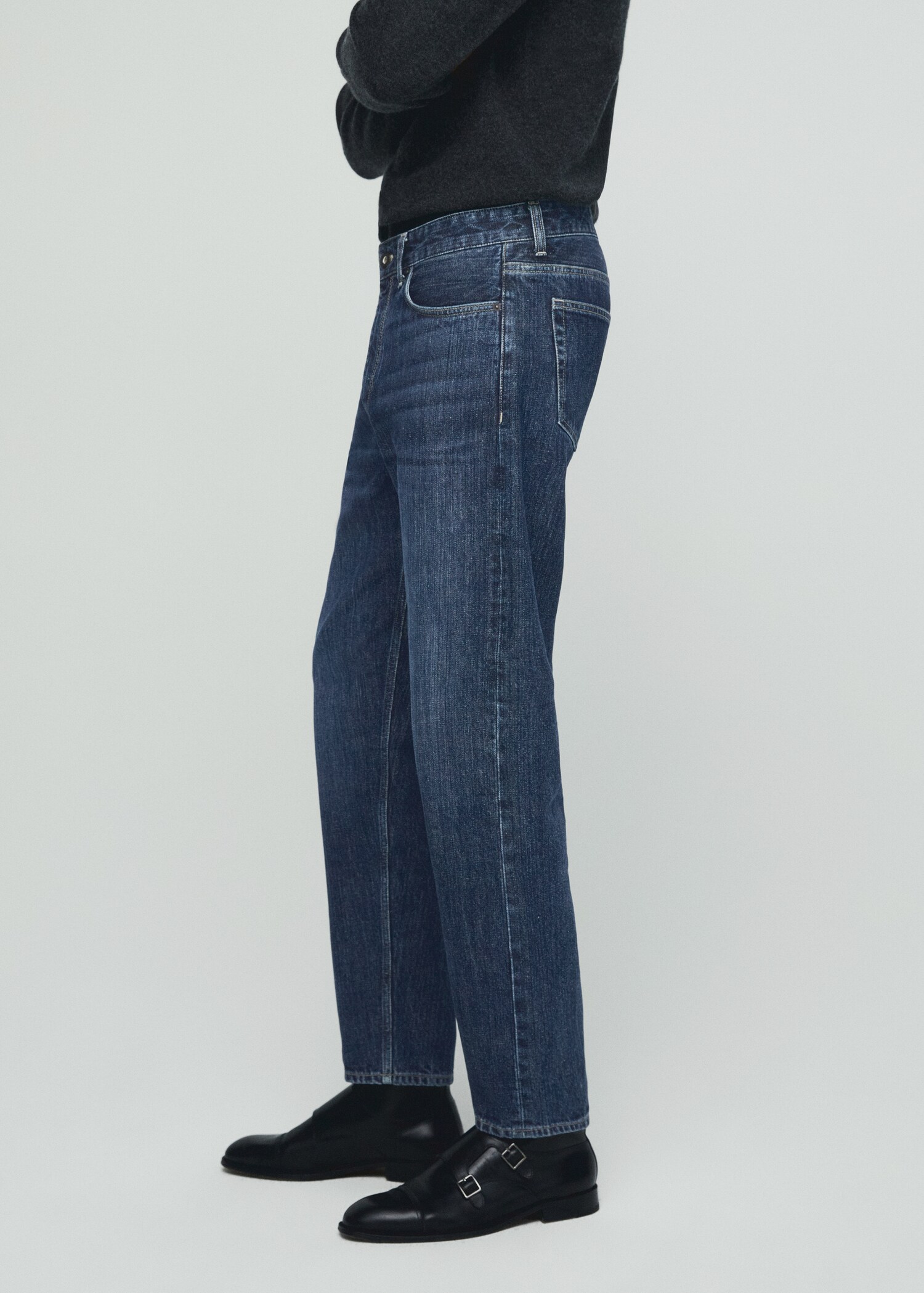 Selvedge straight-fit jeans - Details of the article 2