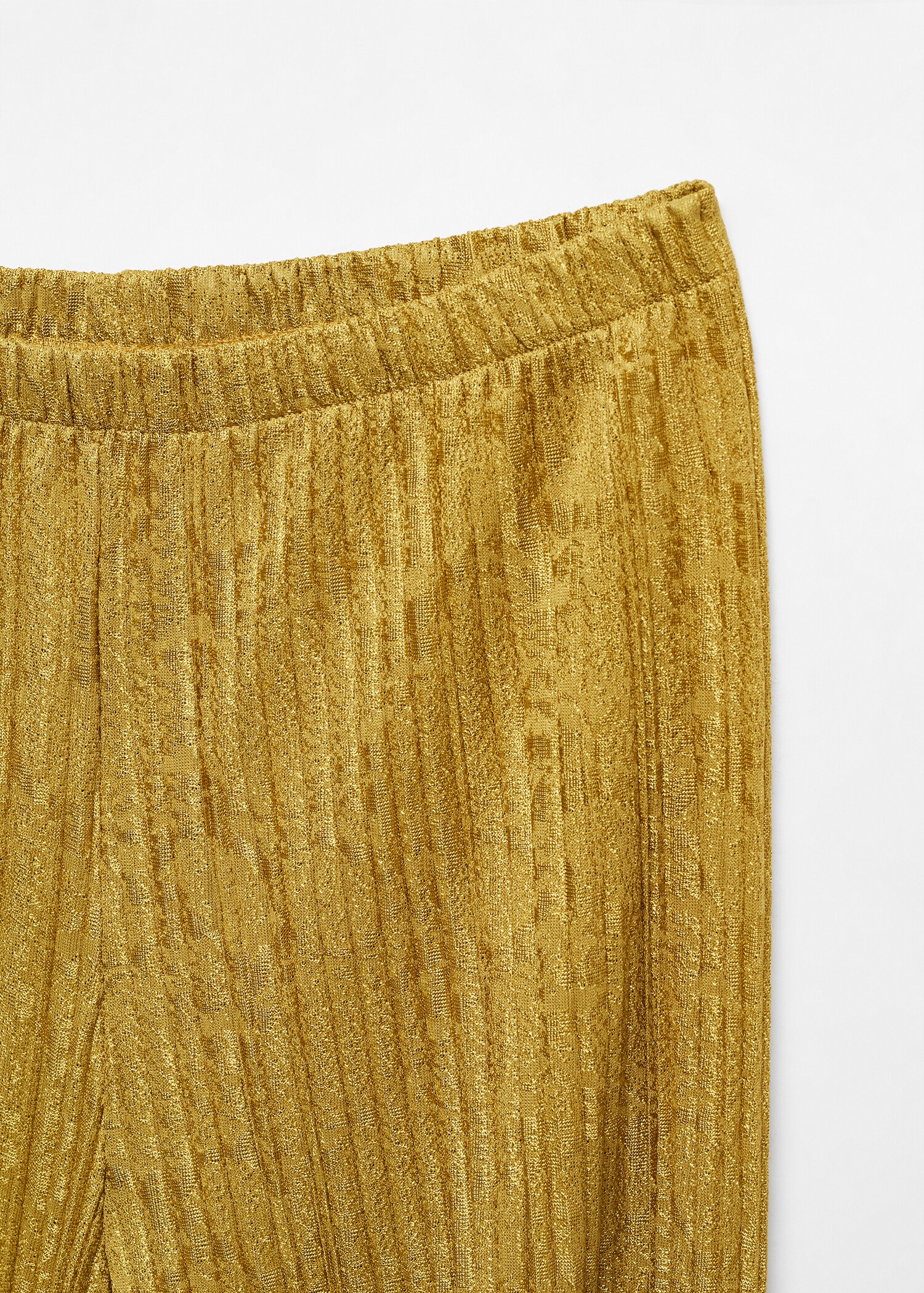 Pleated straight trousers - Details of the article 8