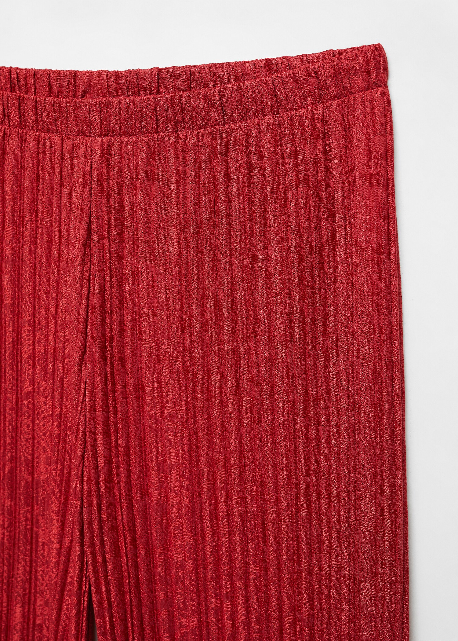 Pleated straight trousers - Details of the article 8