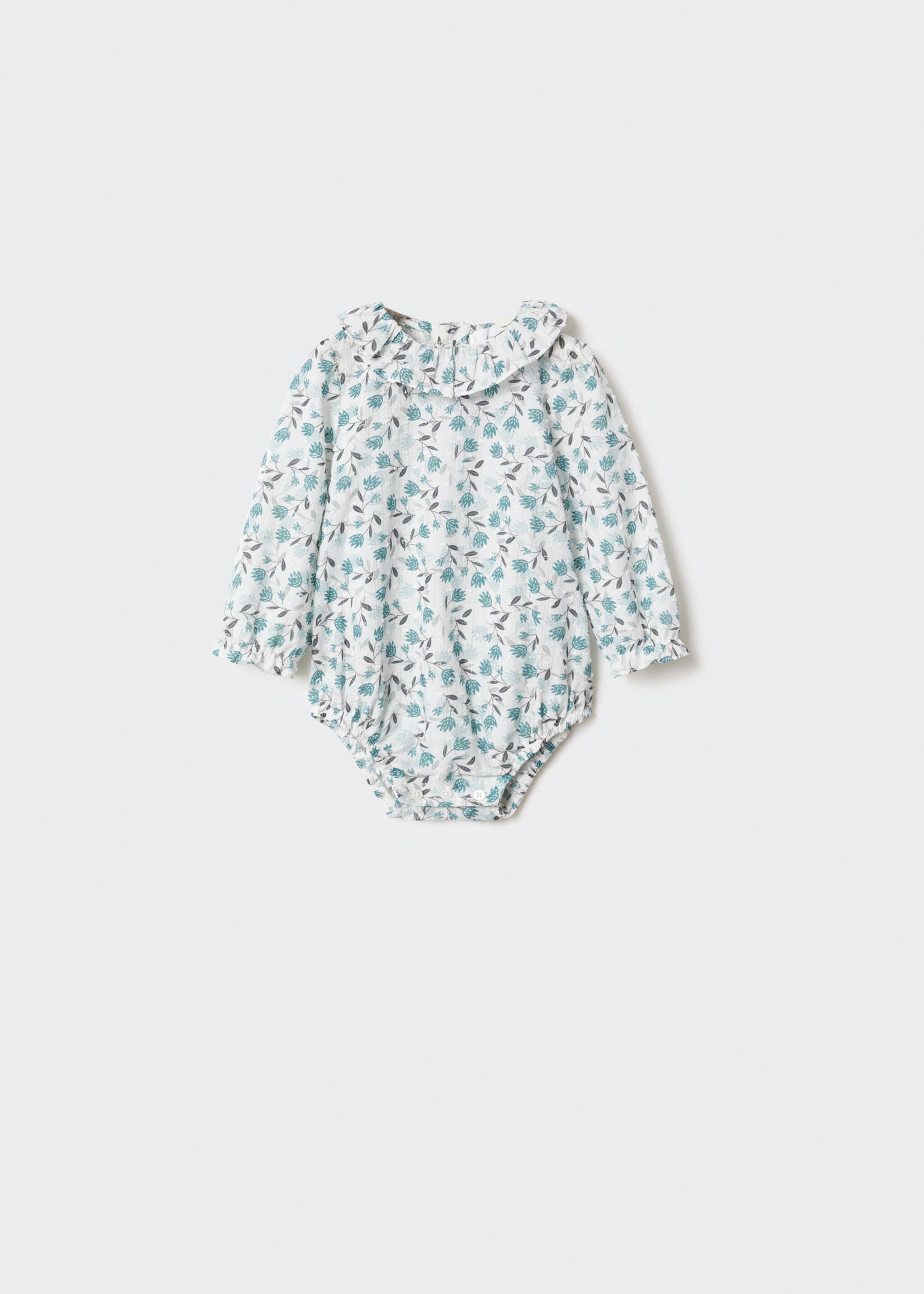 Pijama d'una peça cotó estampat - Article sense model