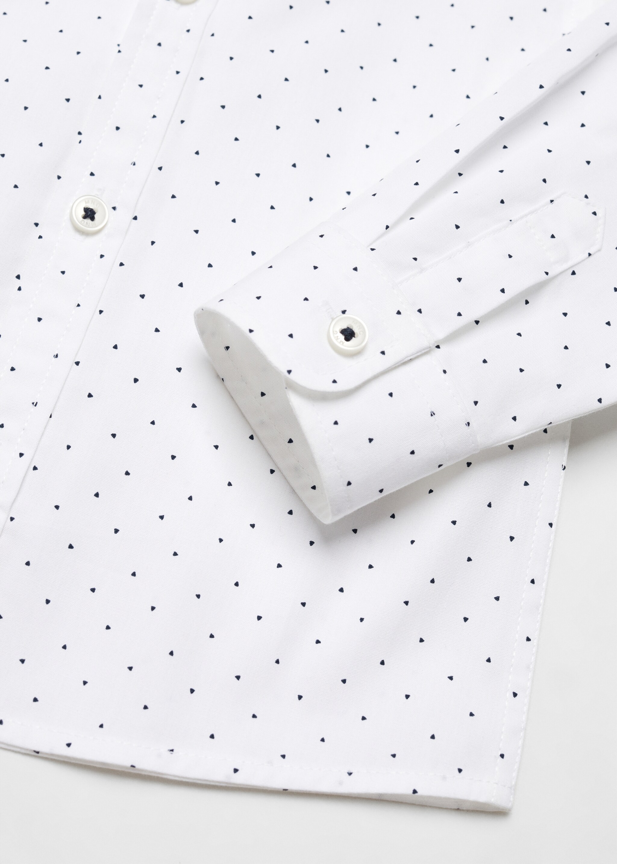 Regular-fit printed cotton shirt - Details of the article 8
