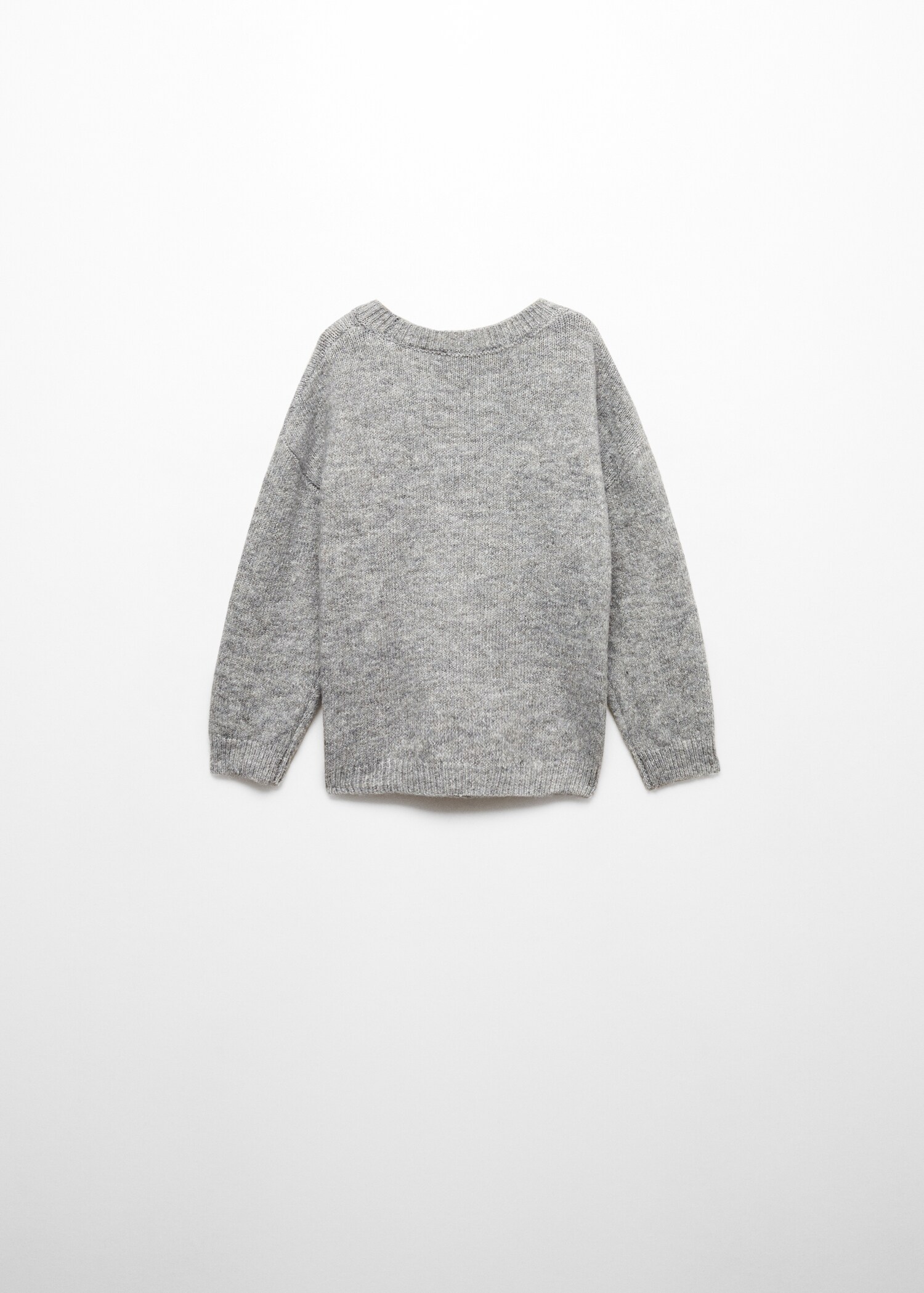 Knitted pattern sweater - Reverse of the article