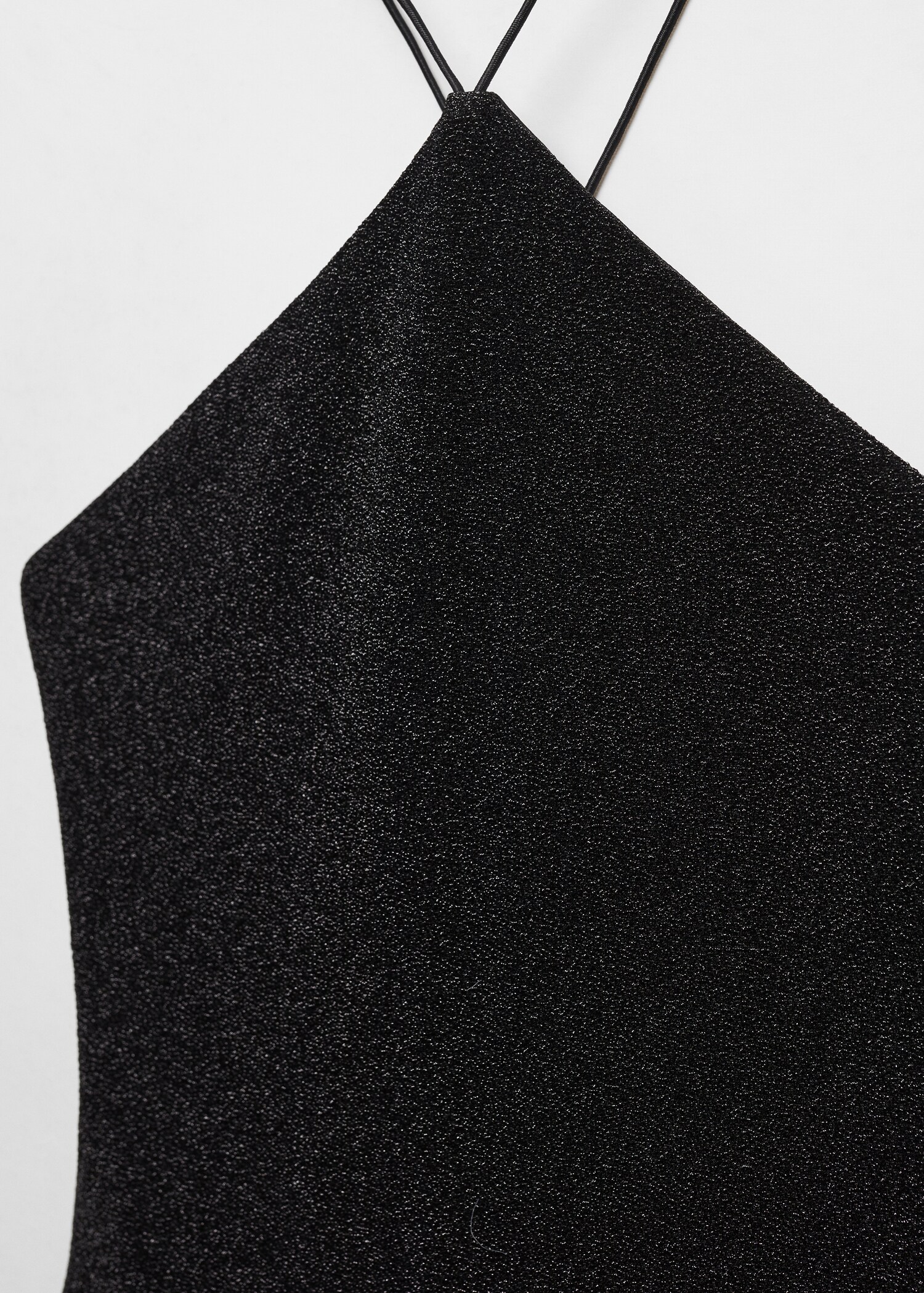 Halter-neck lurex bodysuit - Details of the article 8