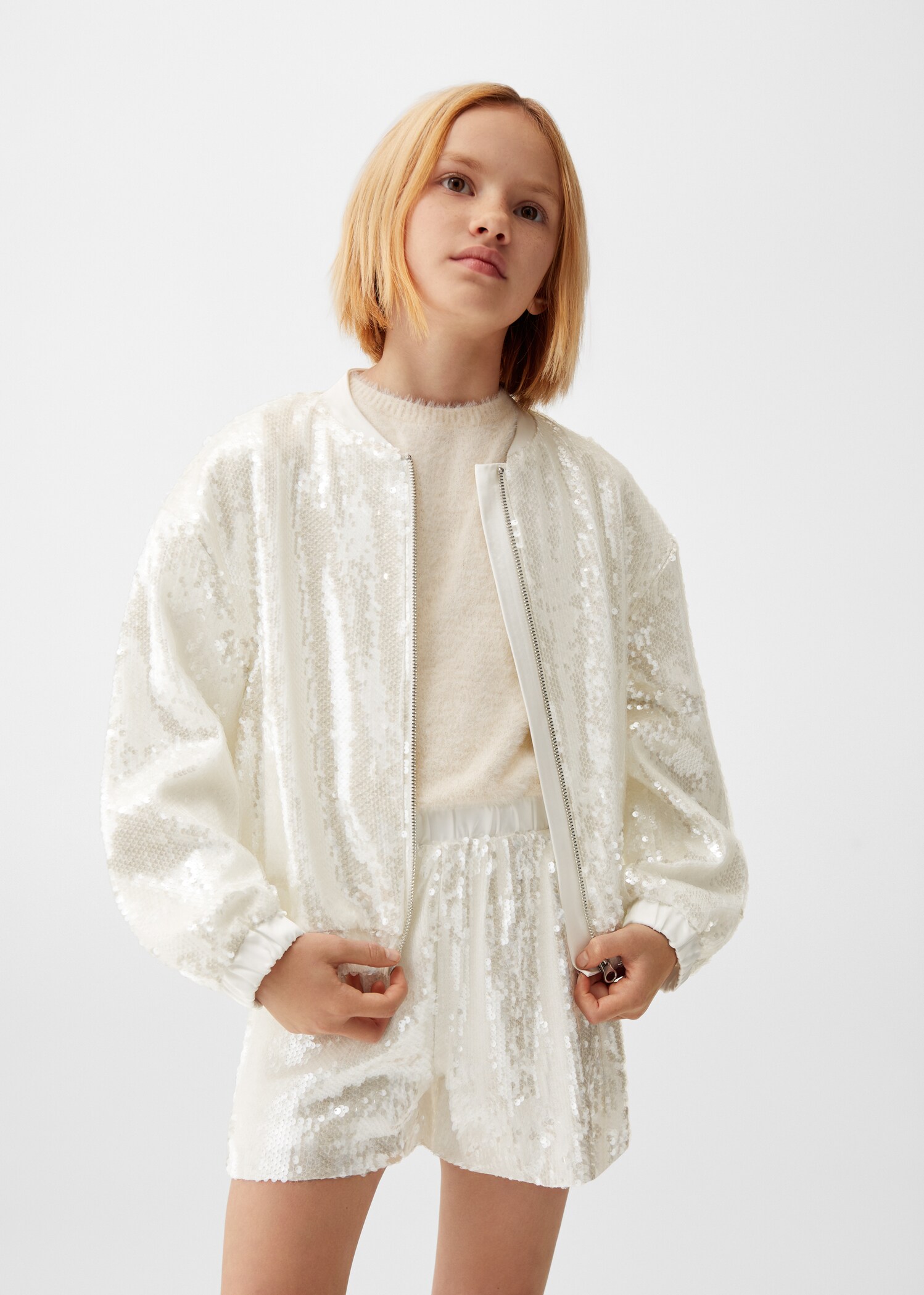 Sequined bomber - Medium plane