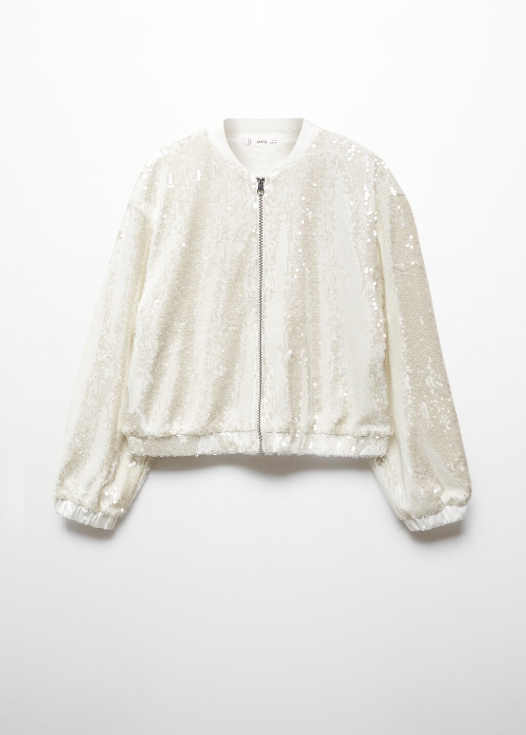 Sequined bomber Girls MANGO OUTLET USA