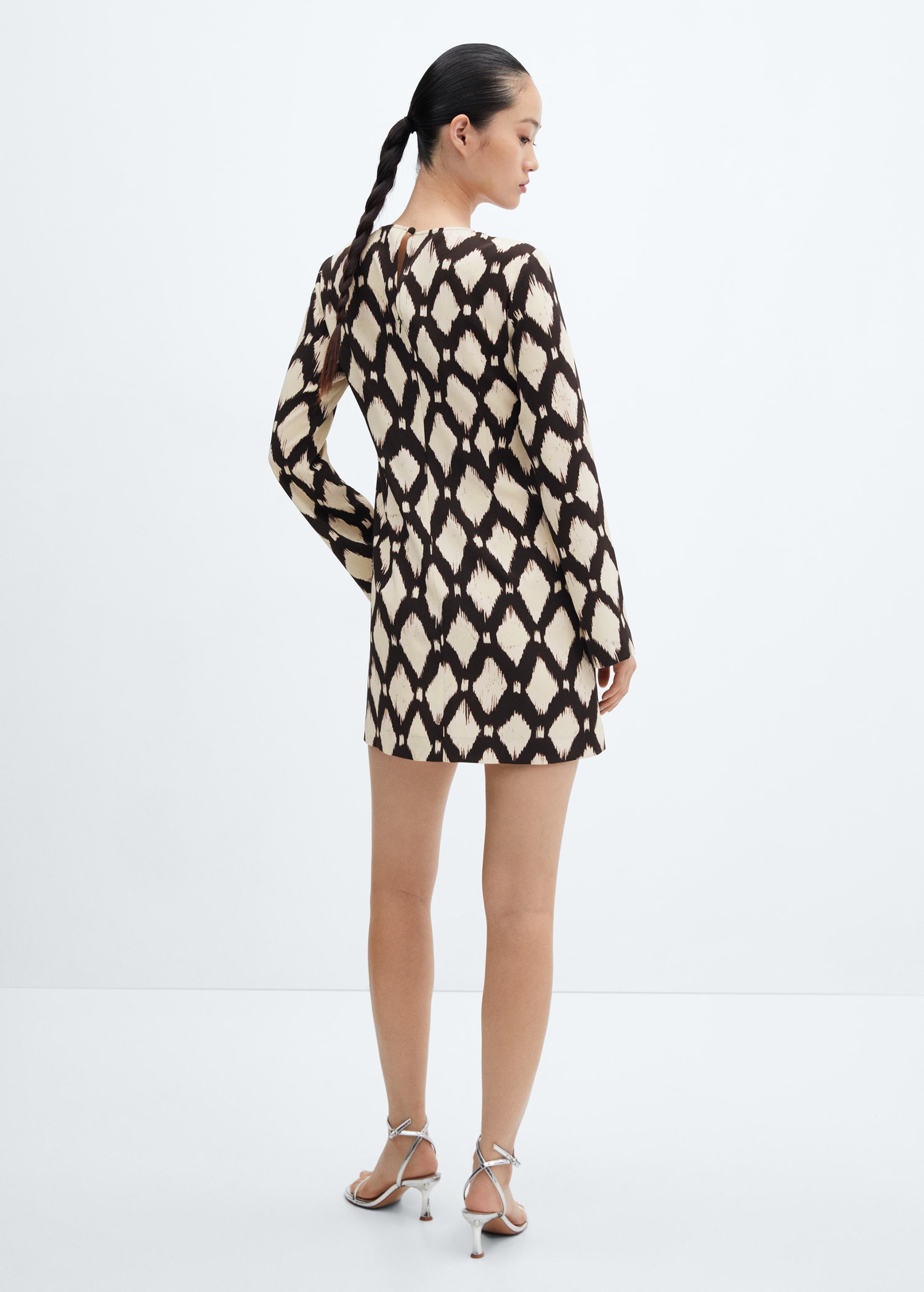 Vestito corto maniche lunghe Donna MANGO OUTLET Italia