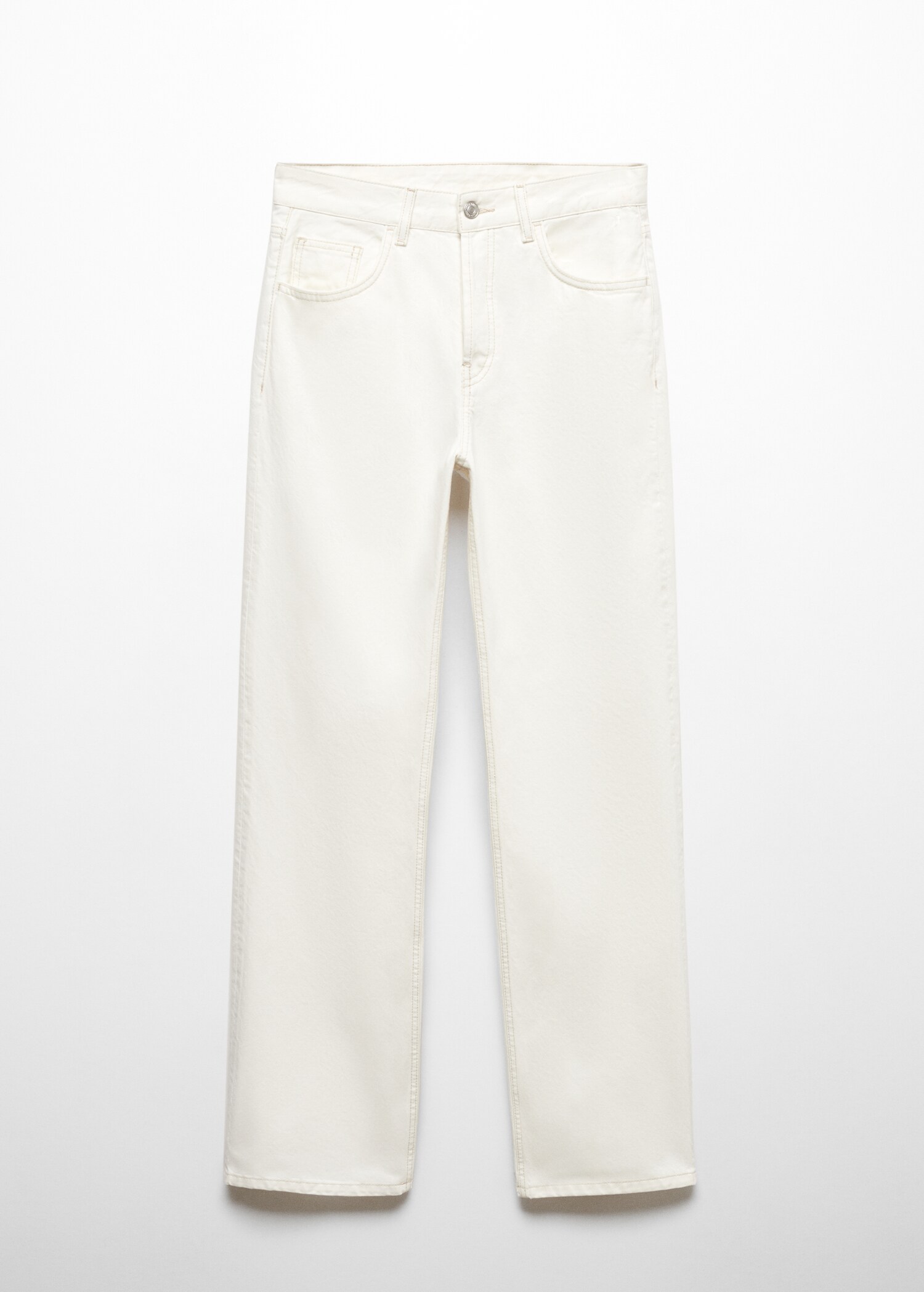 Raka jeans medium midja - Artikel utan modell