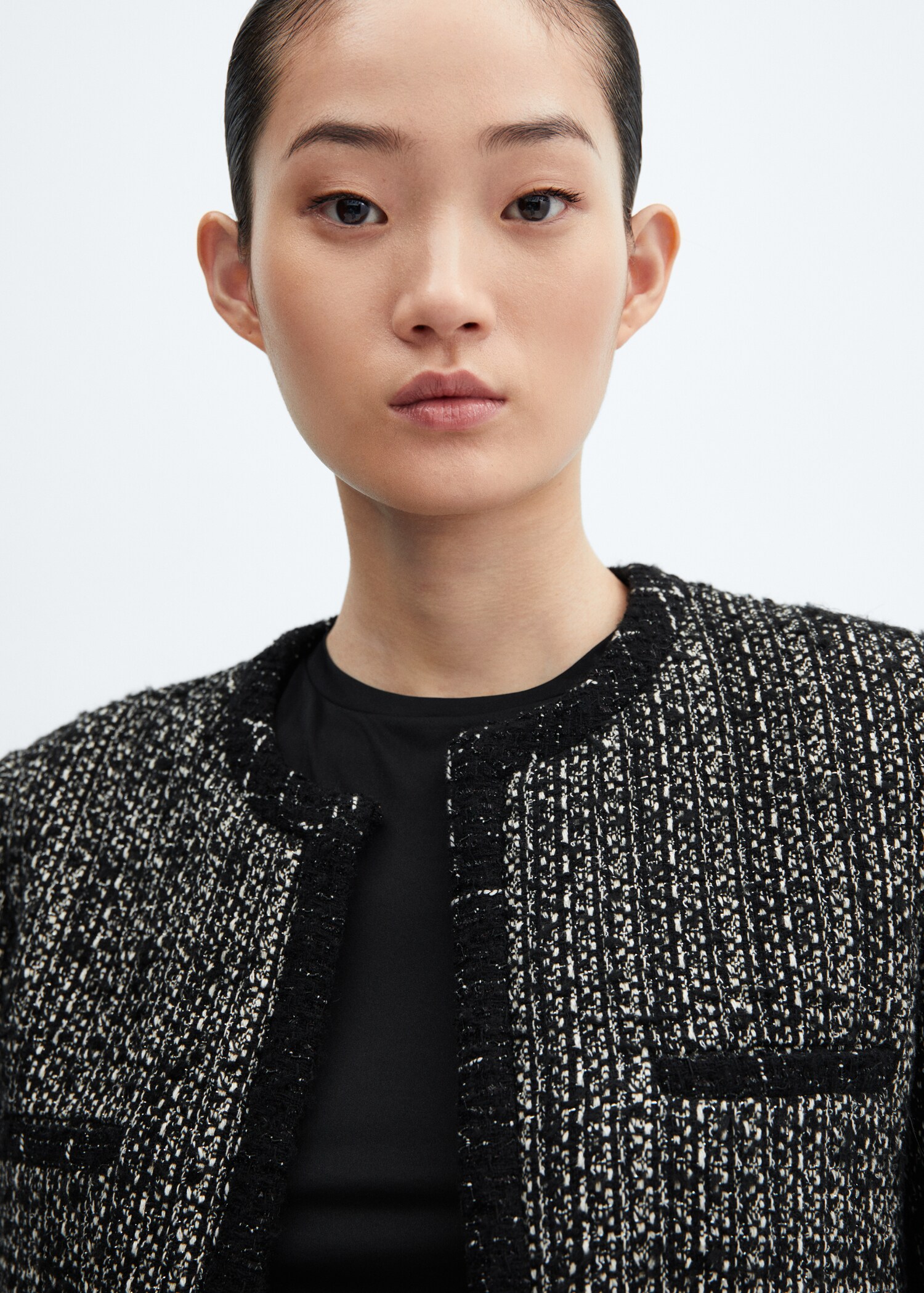 Tweedjacke mit Borten - Detail des Artikels 1