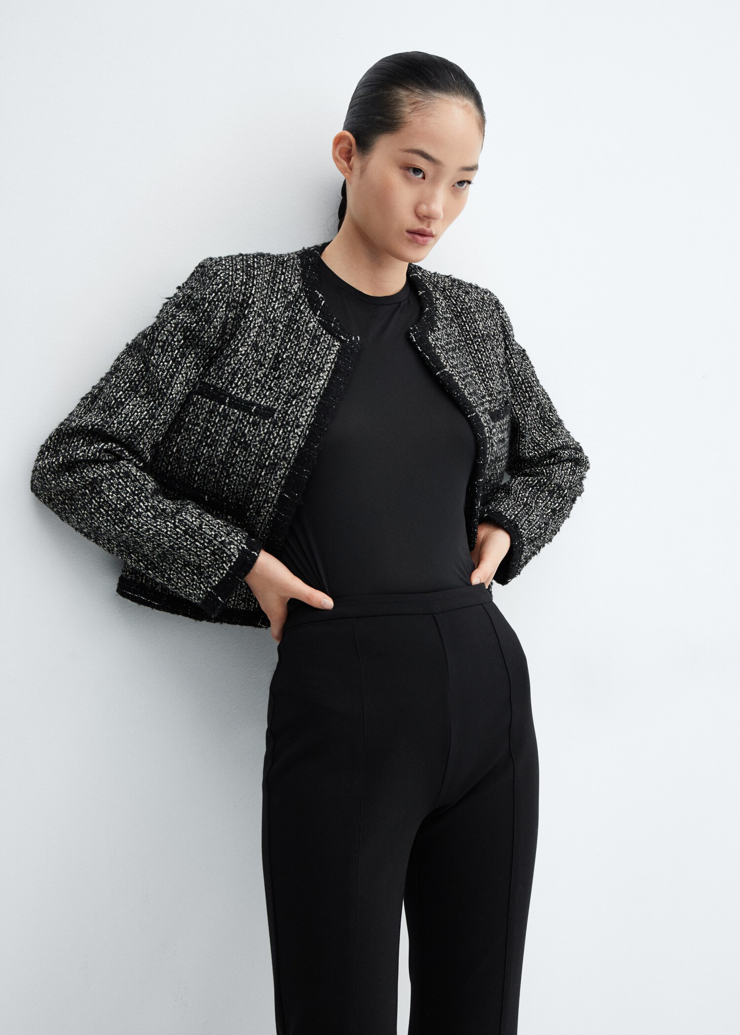 Tweedjacke mit Borten - Detail des Artikels 2
