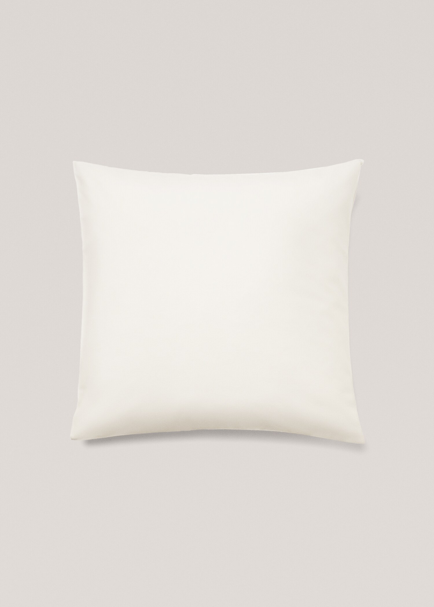Plain flannel pillow case 60x60cm (Pack of 2) - Article without model