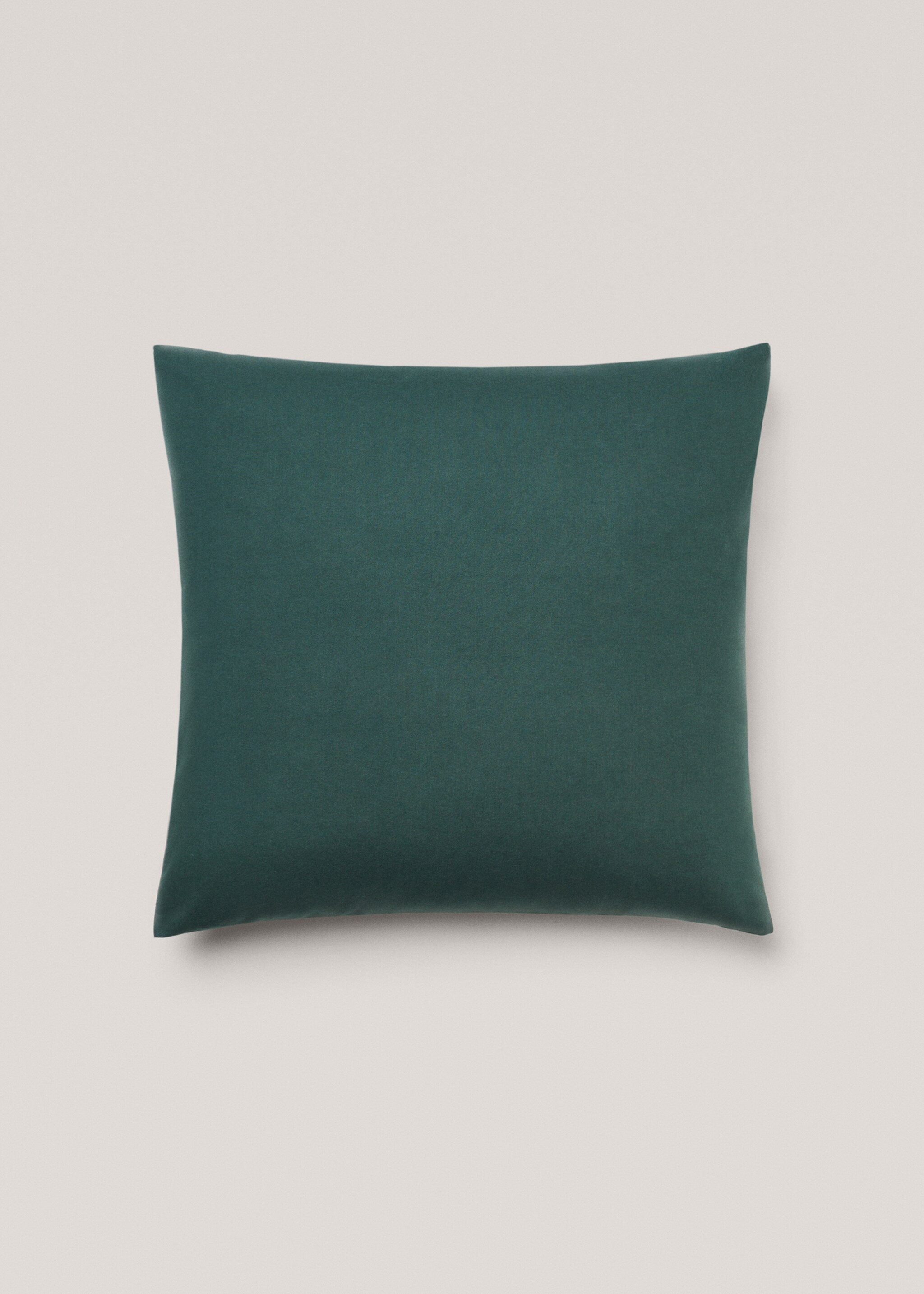 Plain flannel pillow case 60x60cm (Pack of 2) - Article without model