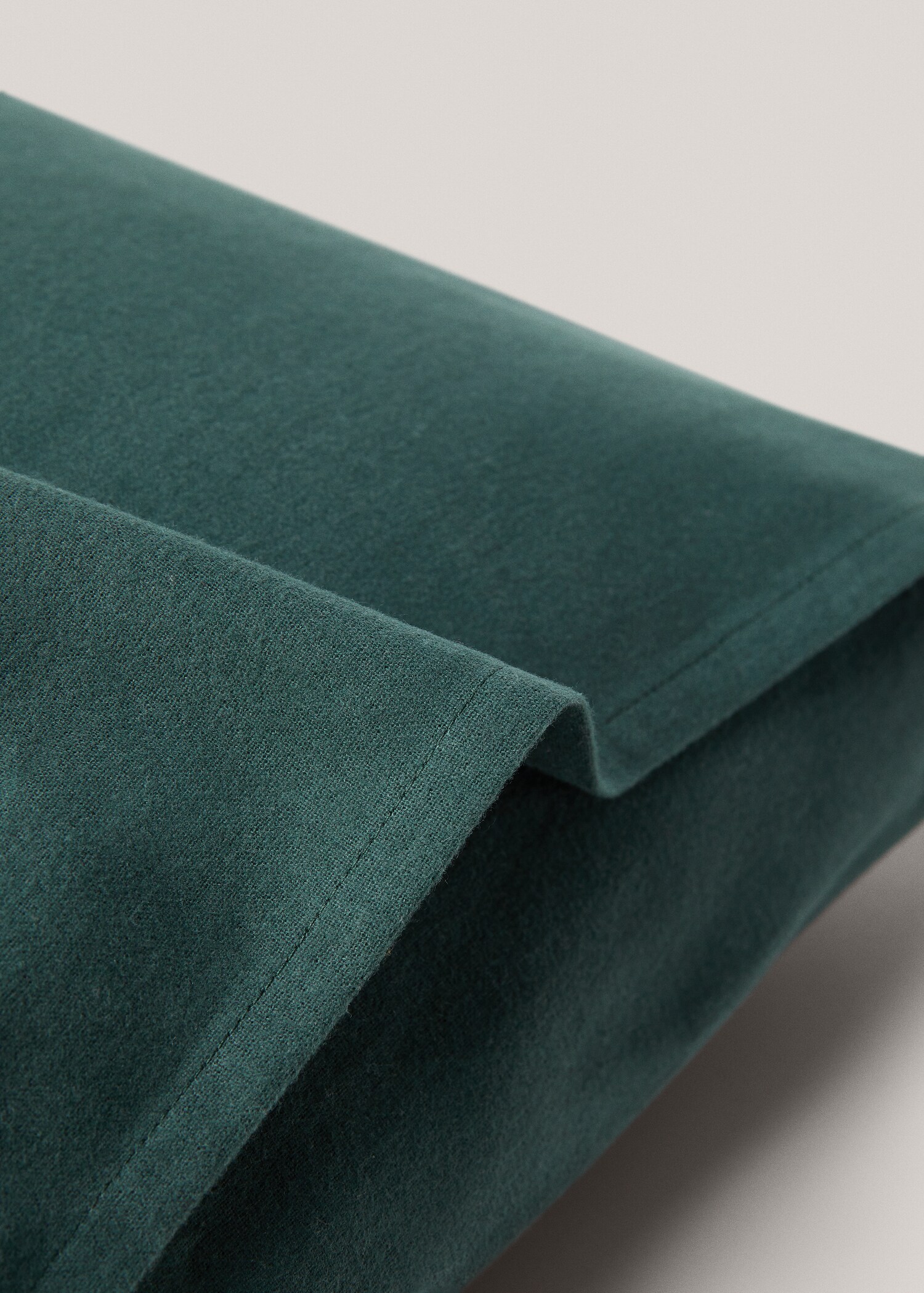 Funda de almohada franela lisa 60x60cm (Pack de 2) - Detalle del artículo 1