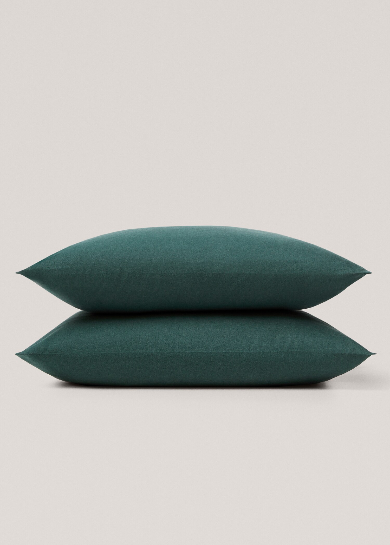 Funda de almohada franela lisa 60x60cm (Pack de 2) - Detalle del artículo 3