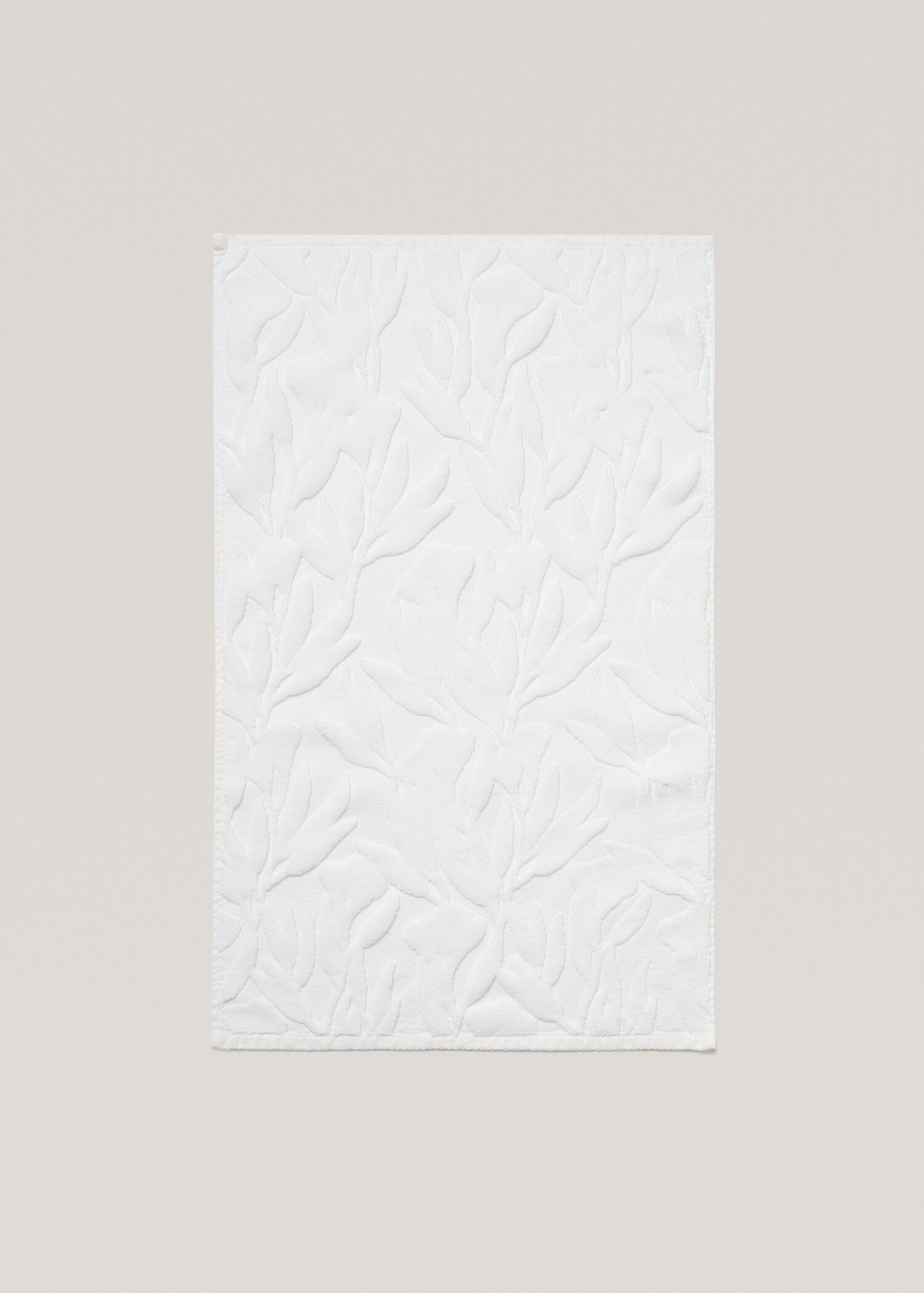 Jacquard 100% cotton bath mat 50x70cm - Article without model