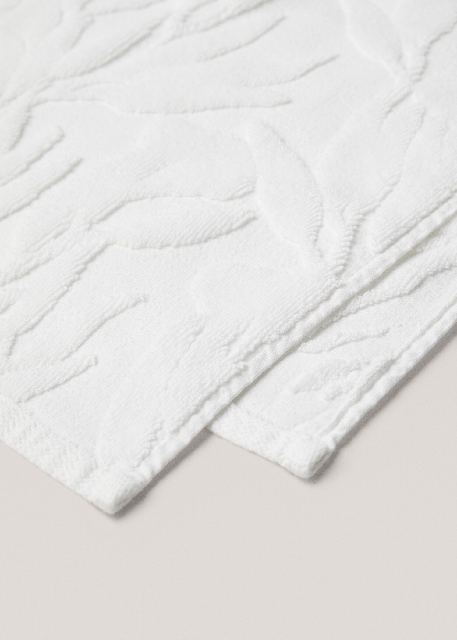 Jacquard 100% cotton bath mat 50x70cm - Details of the article 2