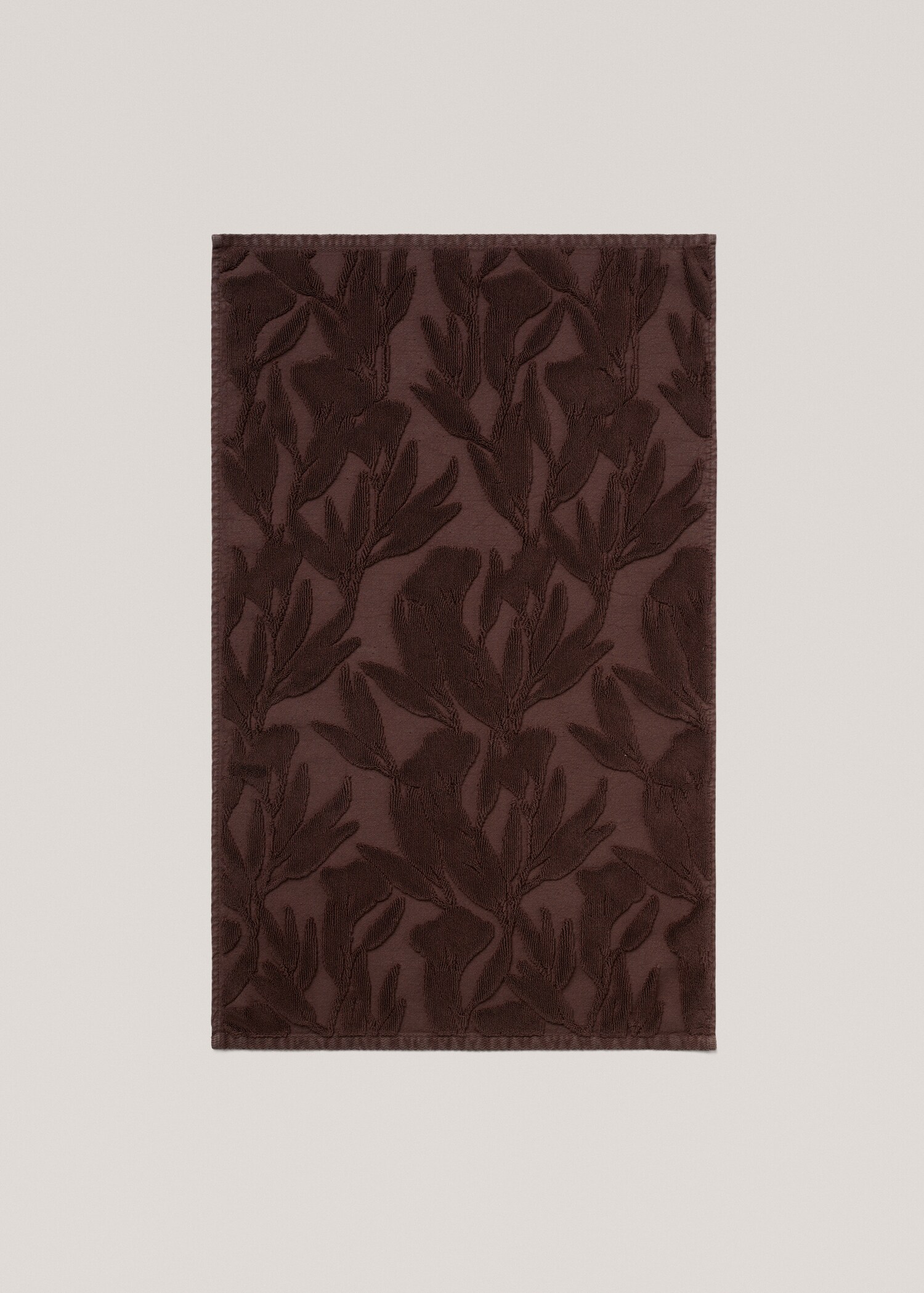 Jacquard 100% cotton bath mat 50x70cm - Article without model