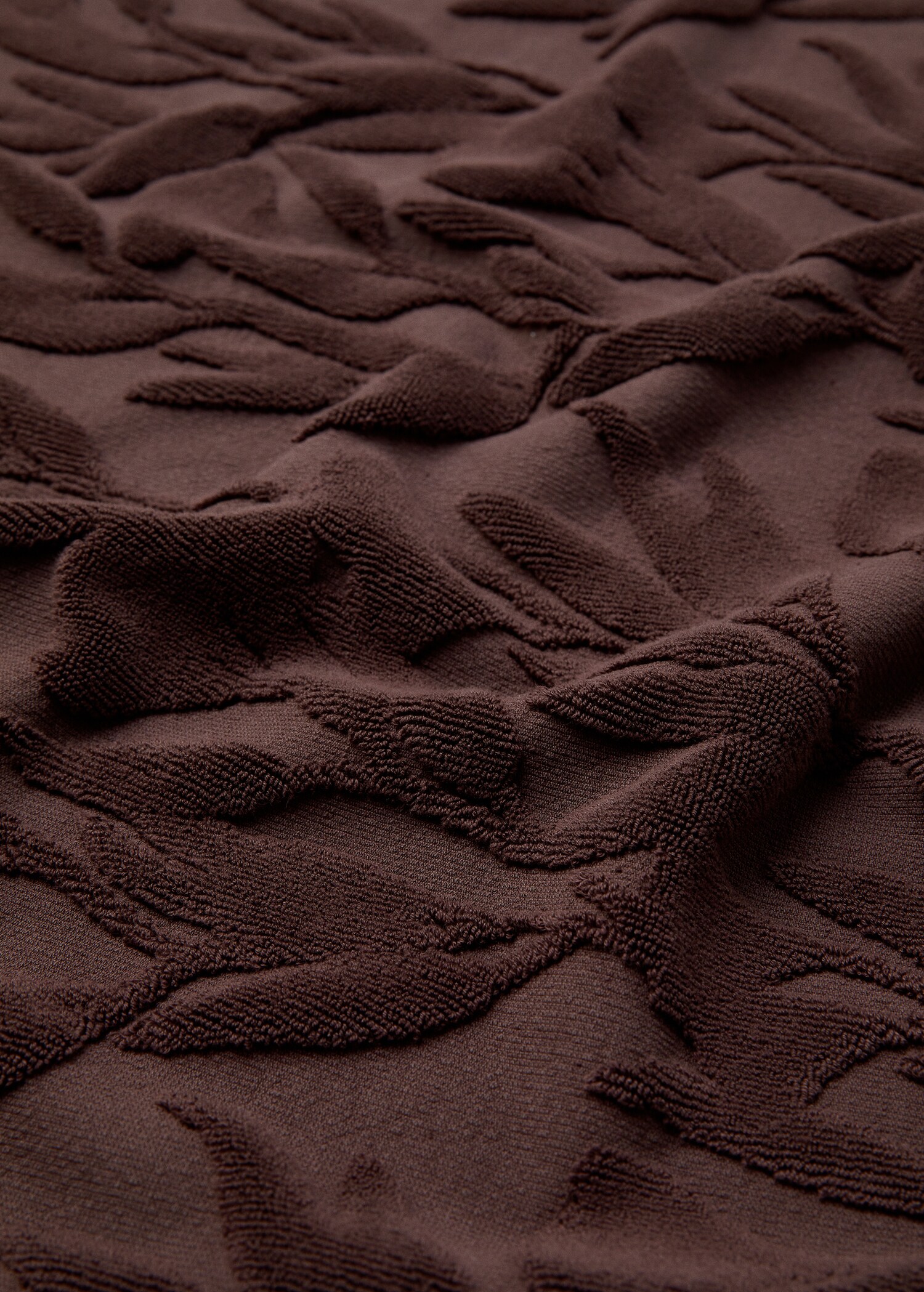 Jacquard 100% cotton bath mat 50x70cm - Details of the article 1