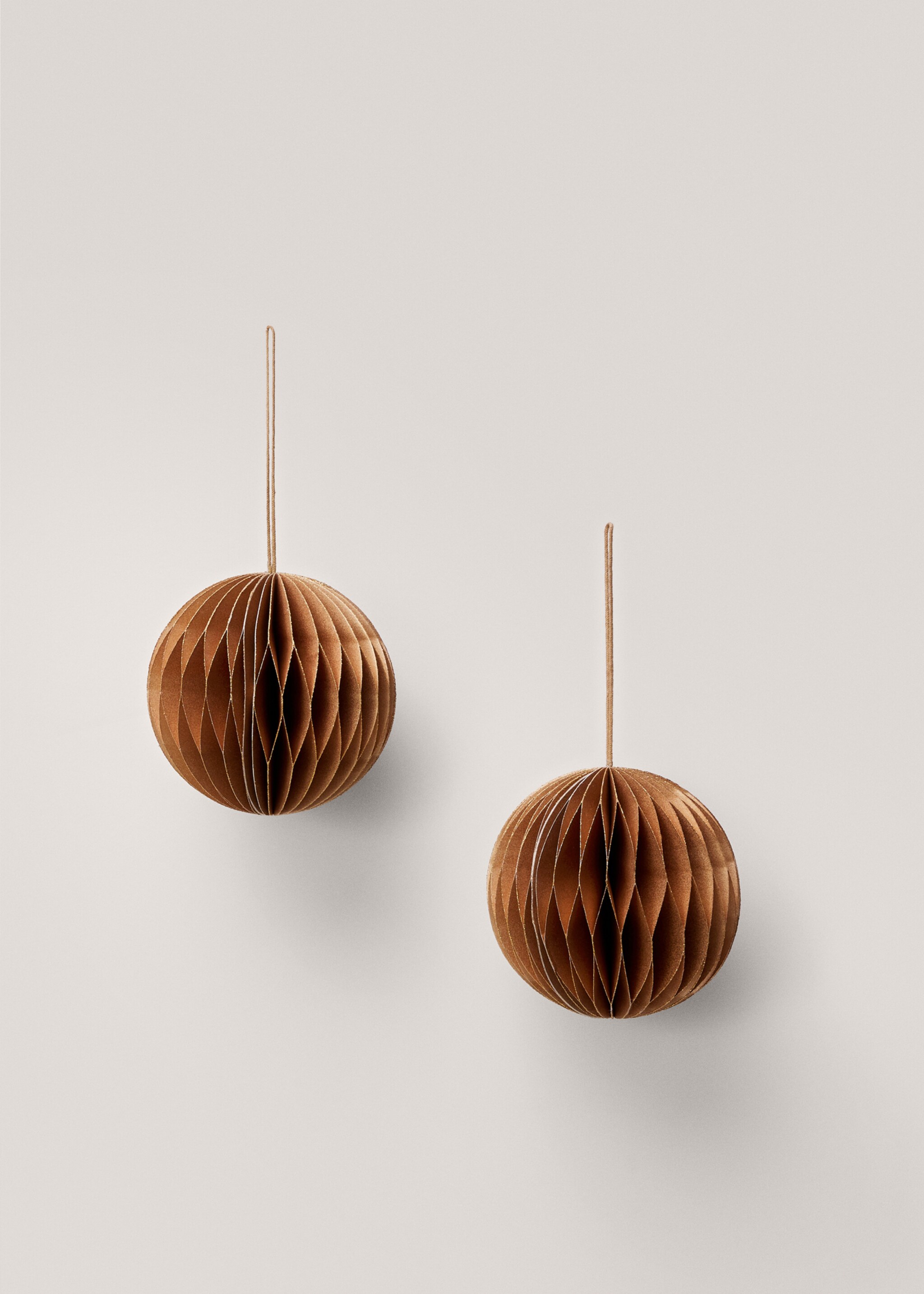 Christmas ball ornament - Article without model, Gold. Ref: 57109029-00.