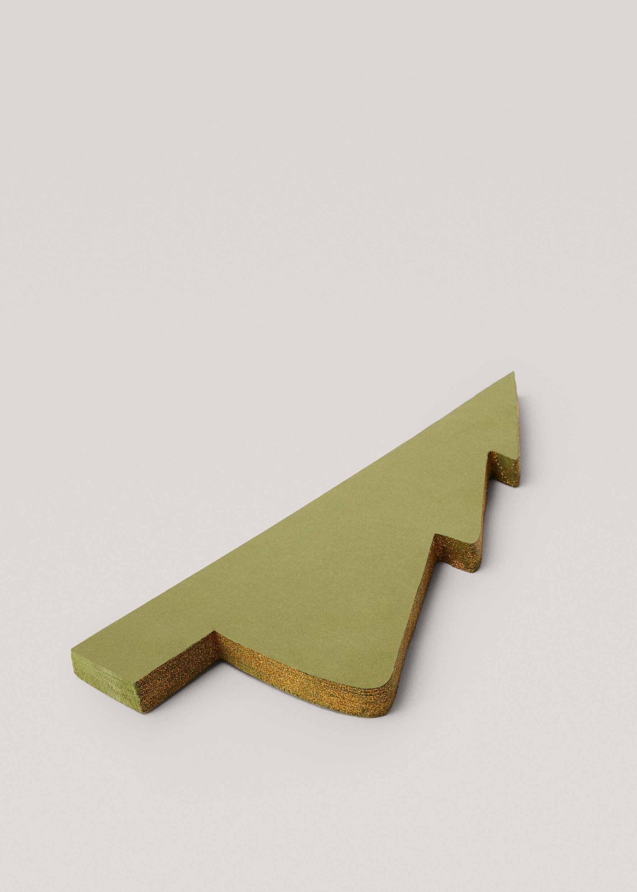 Christmas tree-shaped ornament 32cm - Details of the article 3, Green. Ref: 57119031-00.