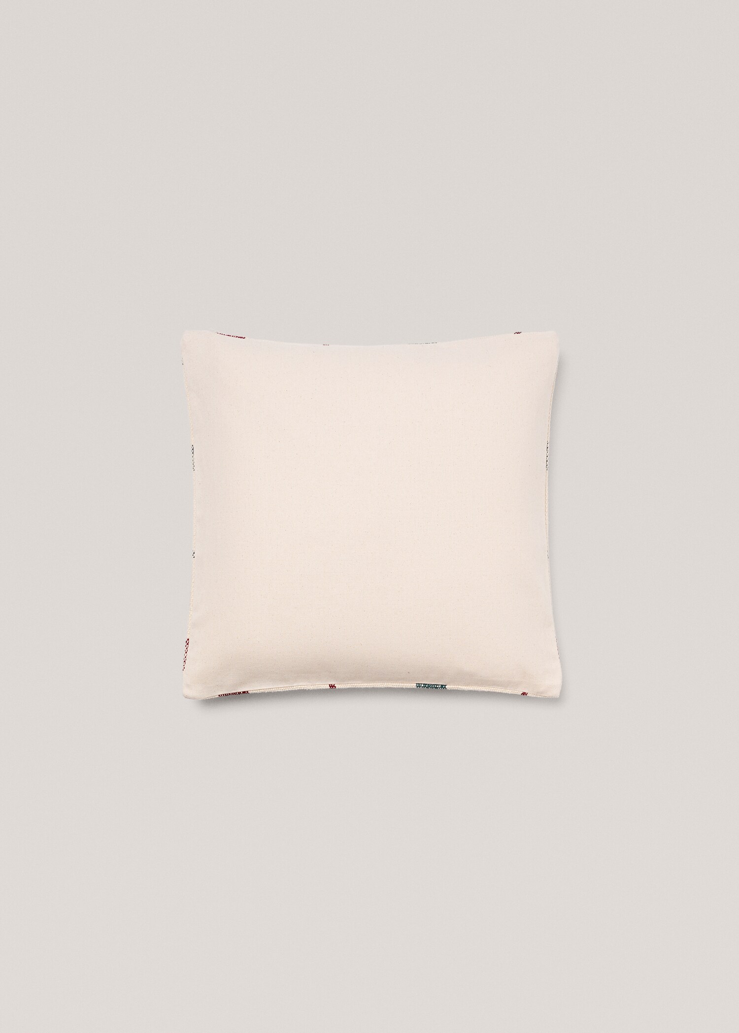 Housse de coussin 100 % coton carreaux 45x45 cm - Détail de l'article 1