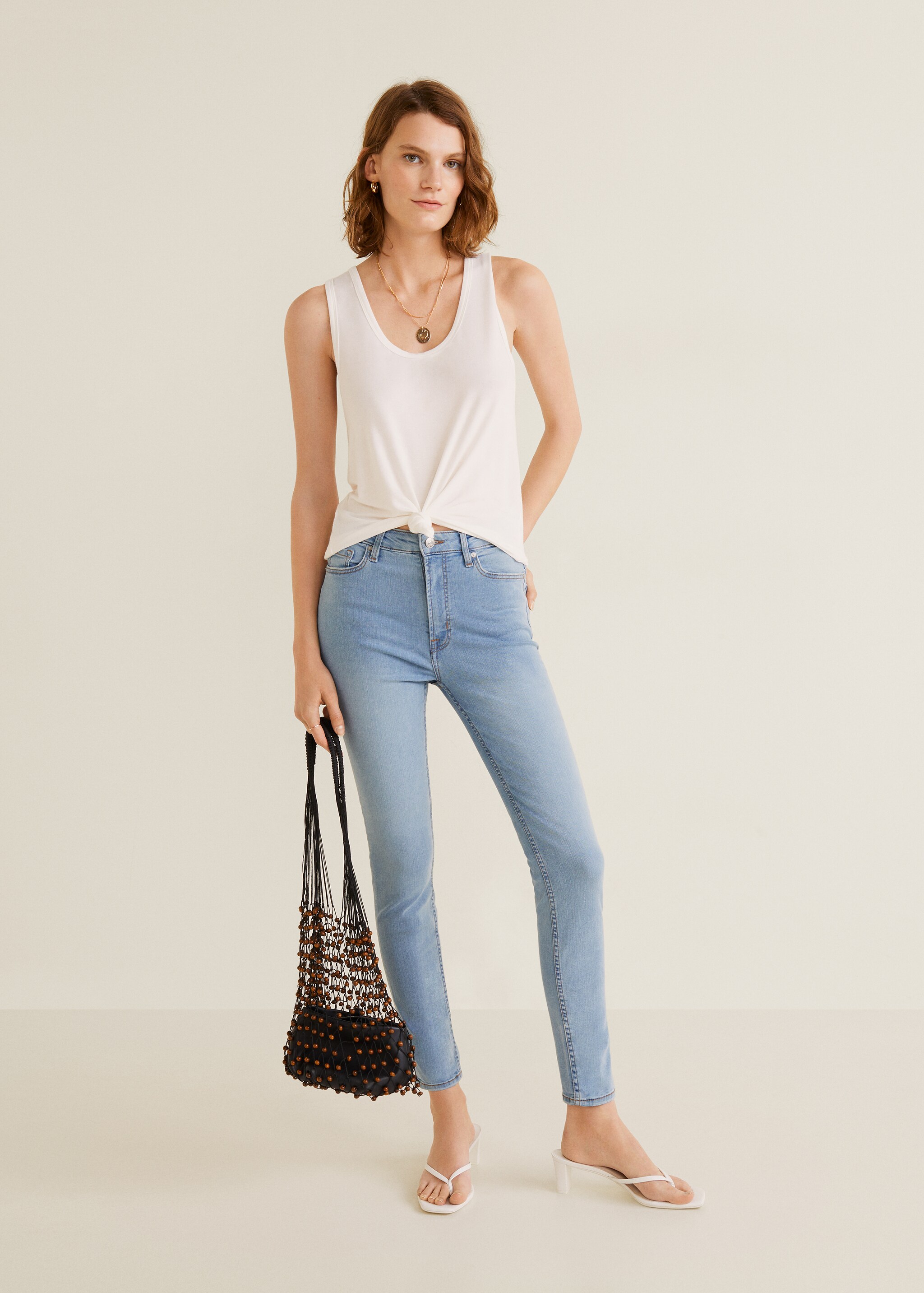 High waist skinny Noa jeans - General plane