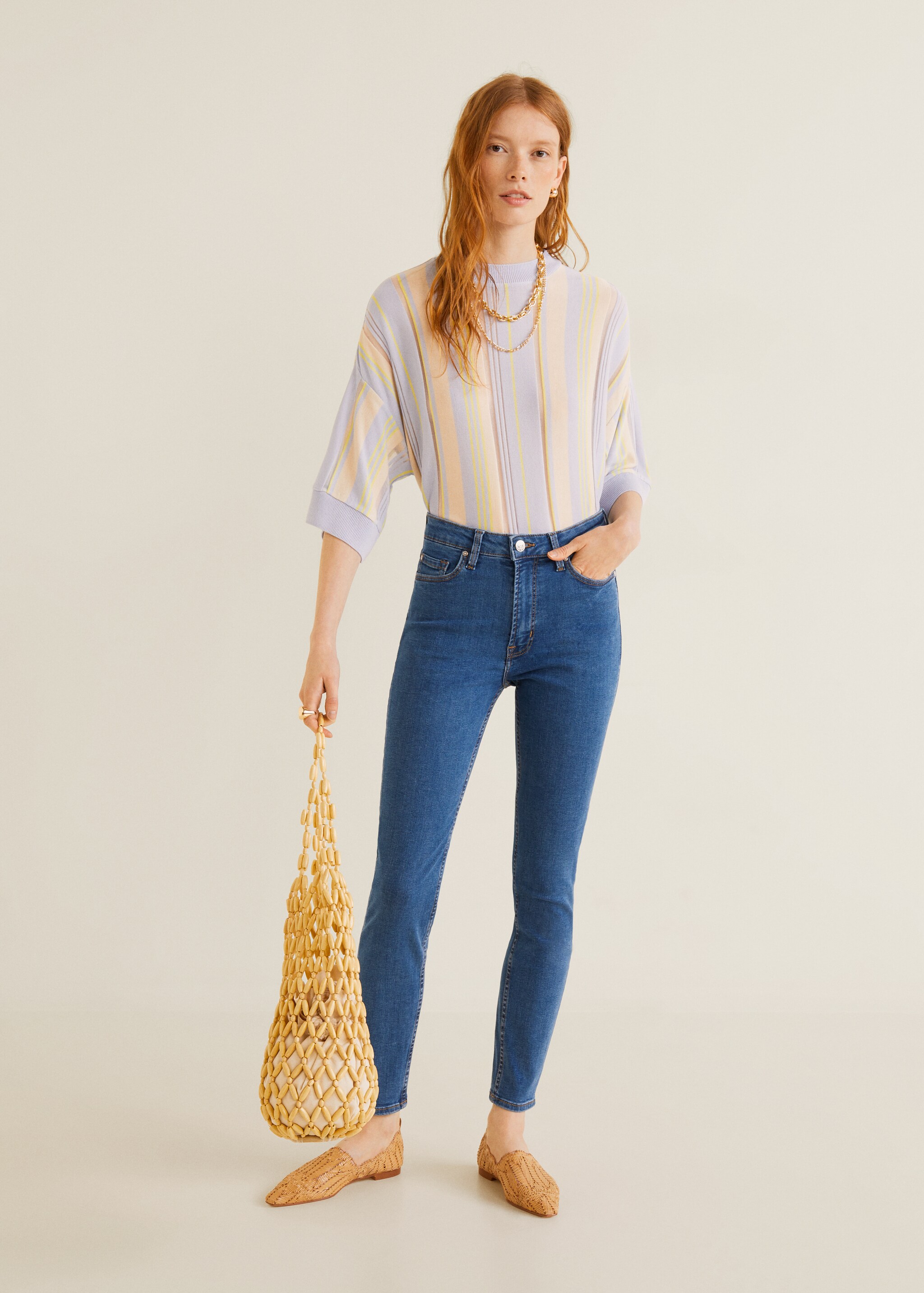 High waist skinny Noa jeans - General plane