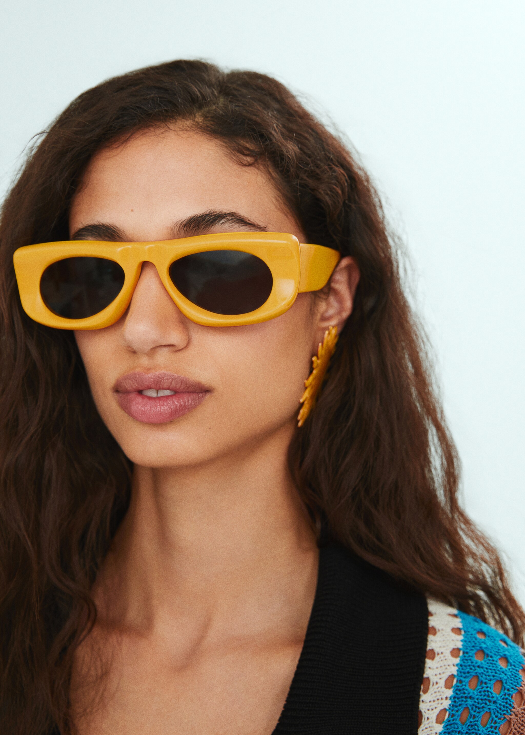 Lunettes de soleil monture volume - Plan général