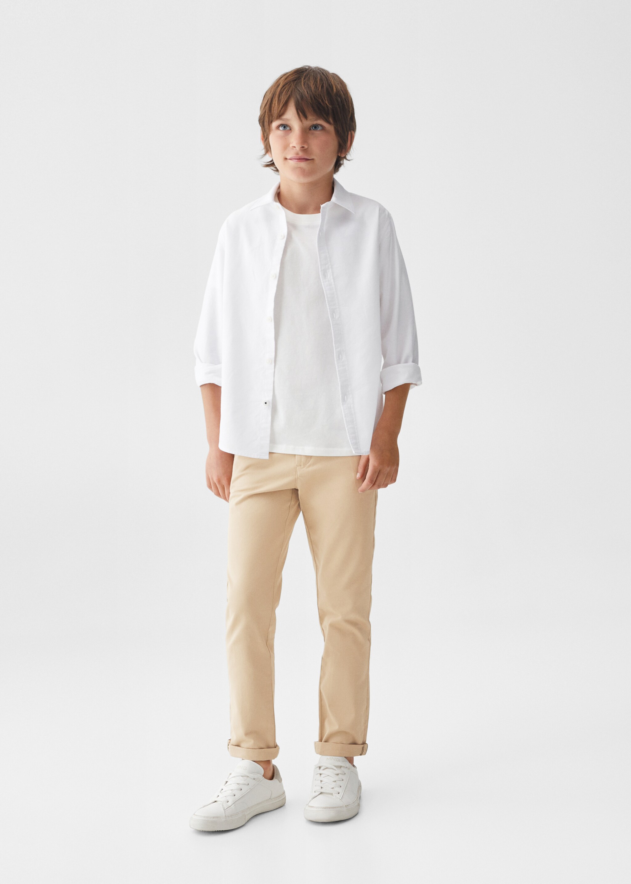 Cotton chinos - General plane