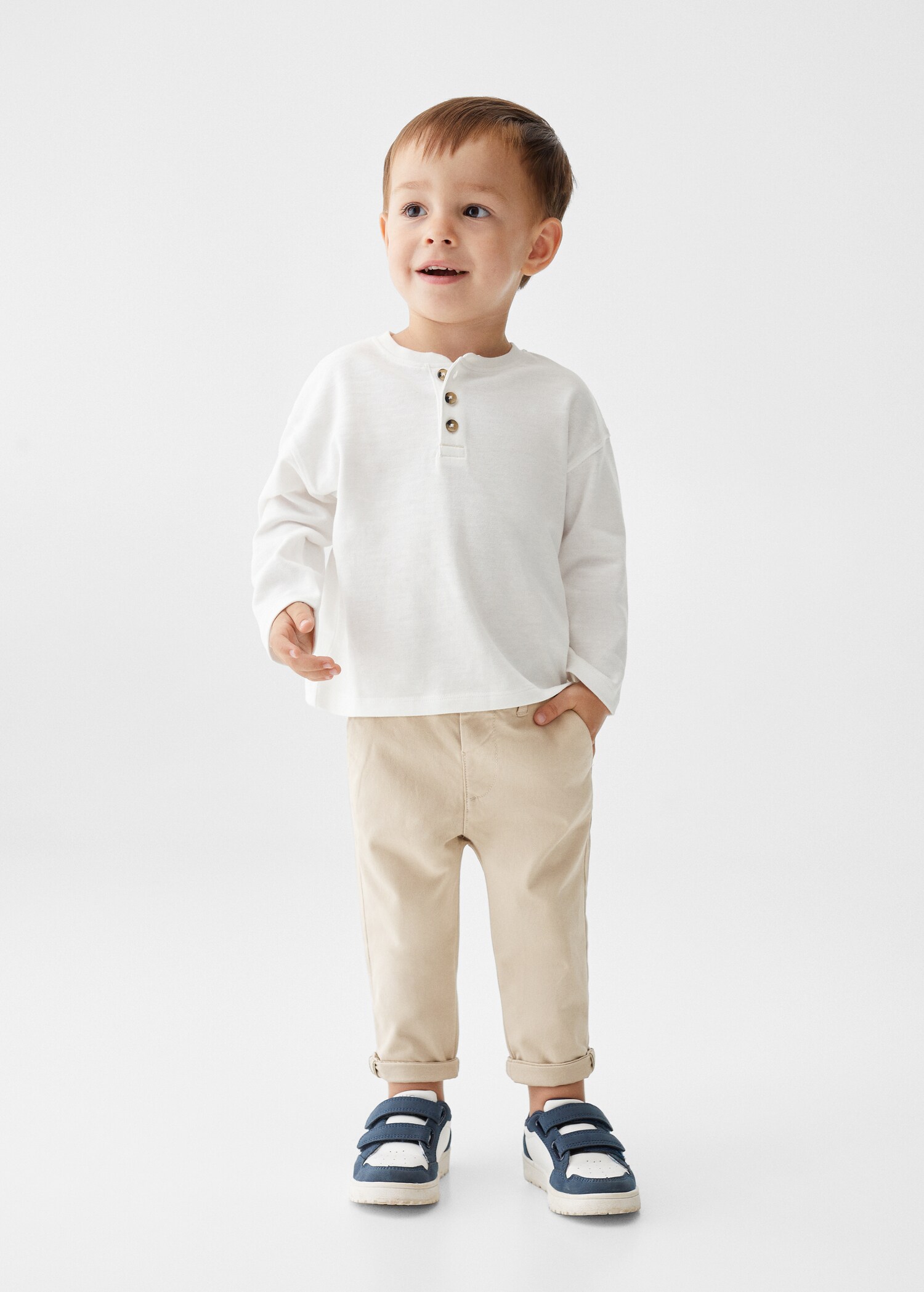 Pantalon chino coton - Plan général