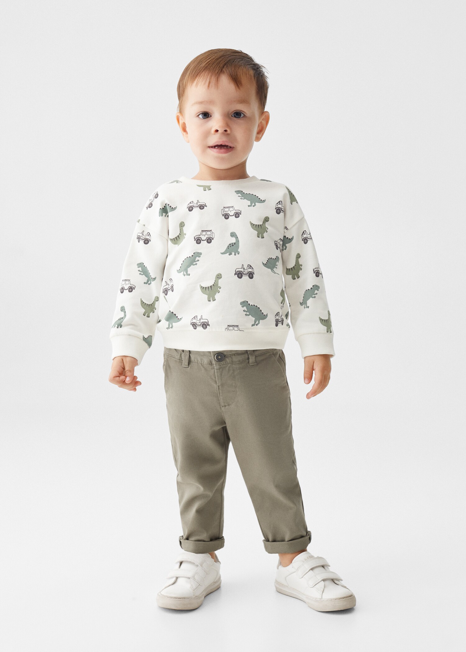 Cotton chinos - General plane