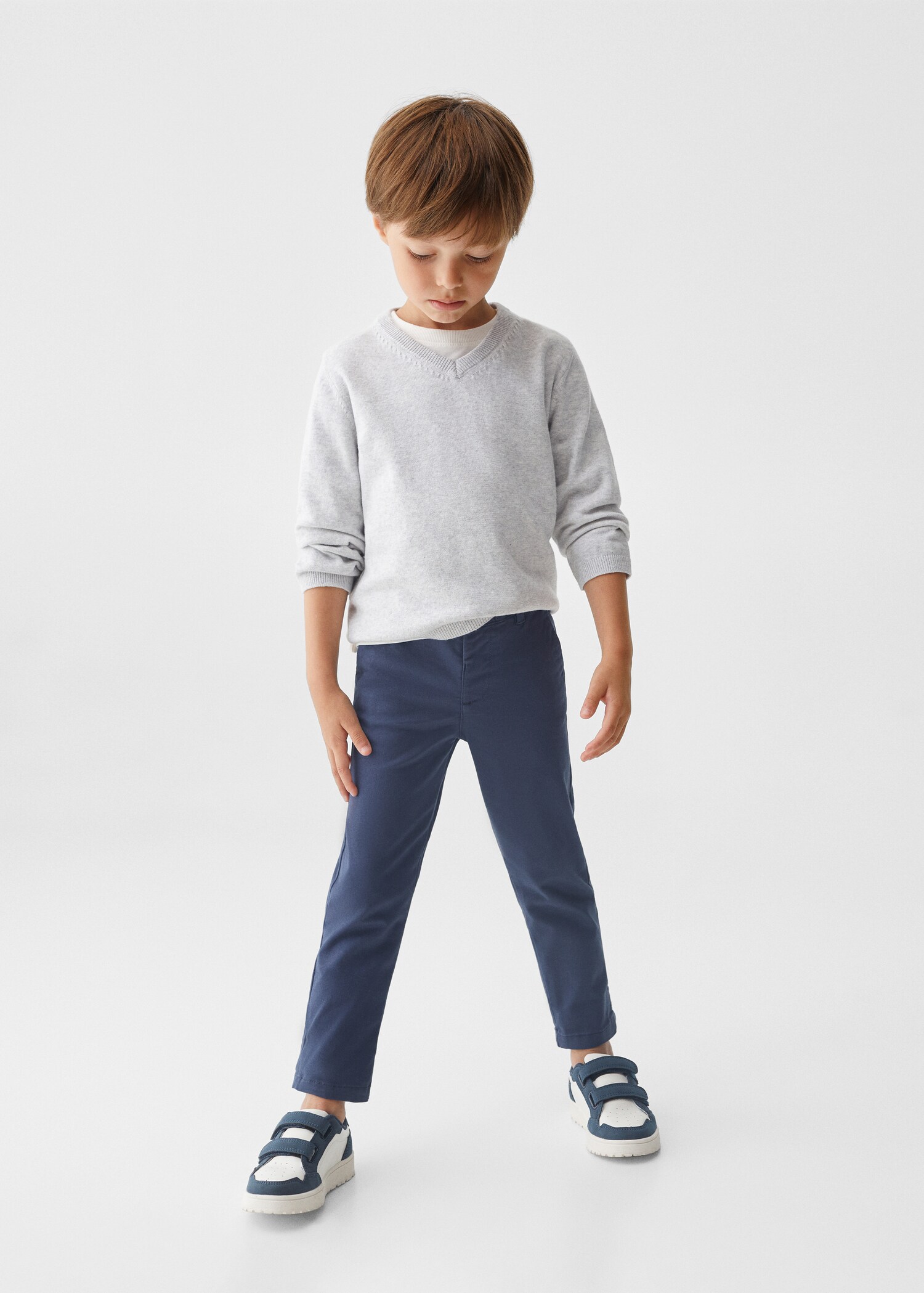 Pantalon chino coton - Plan général