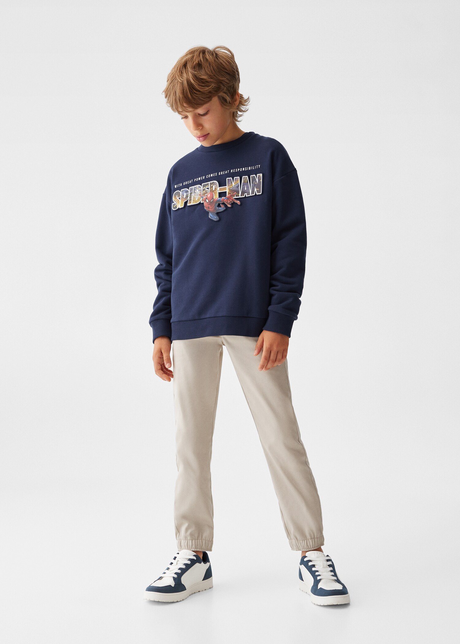 Sweat-shirt Spider-Man - Plan général
