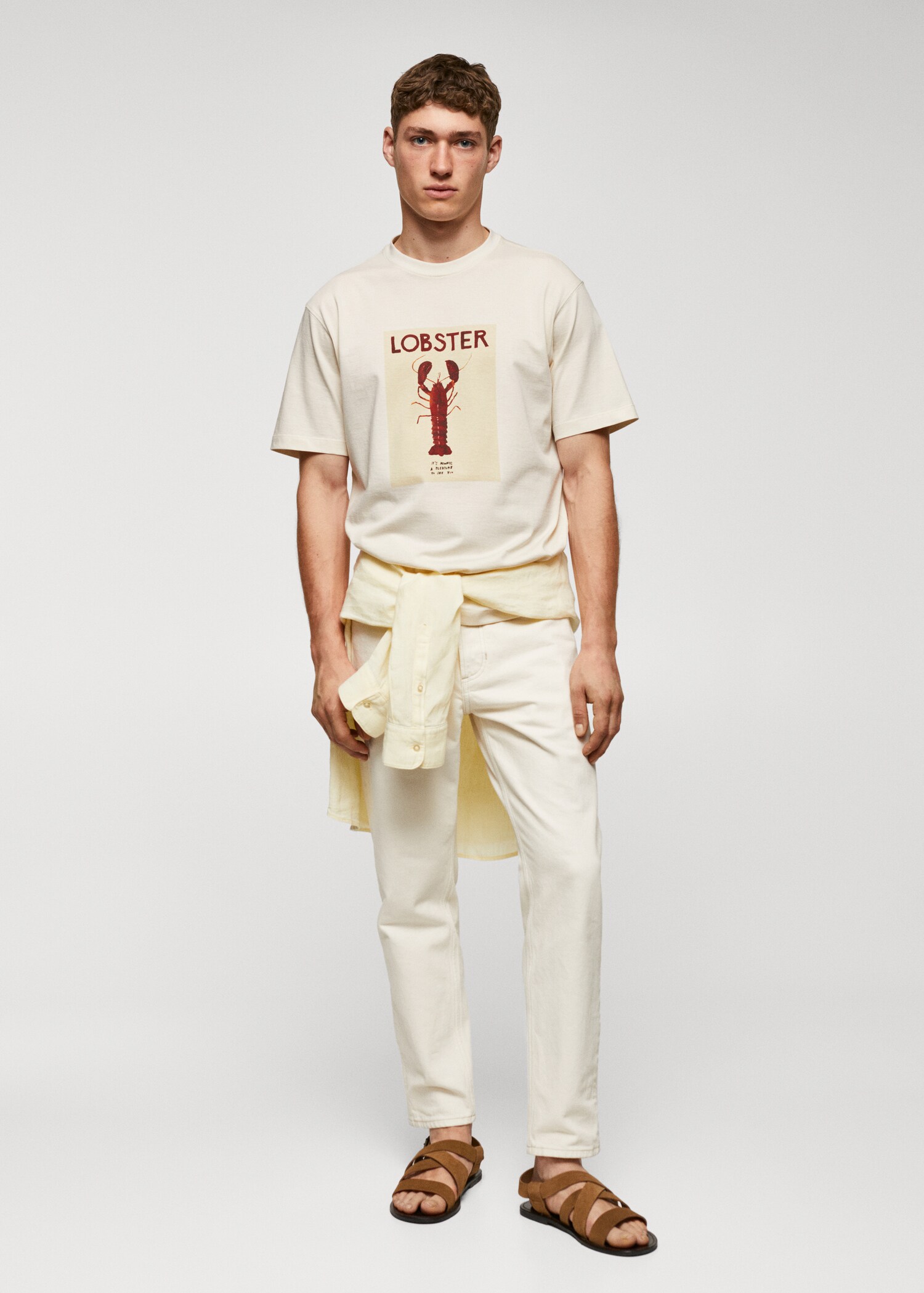 T-Shirt Adriana Eskenazi x Mango - Allgemeine Ansicht