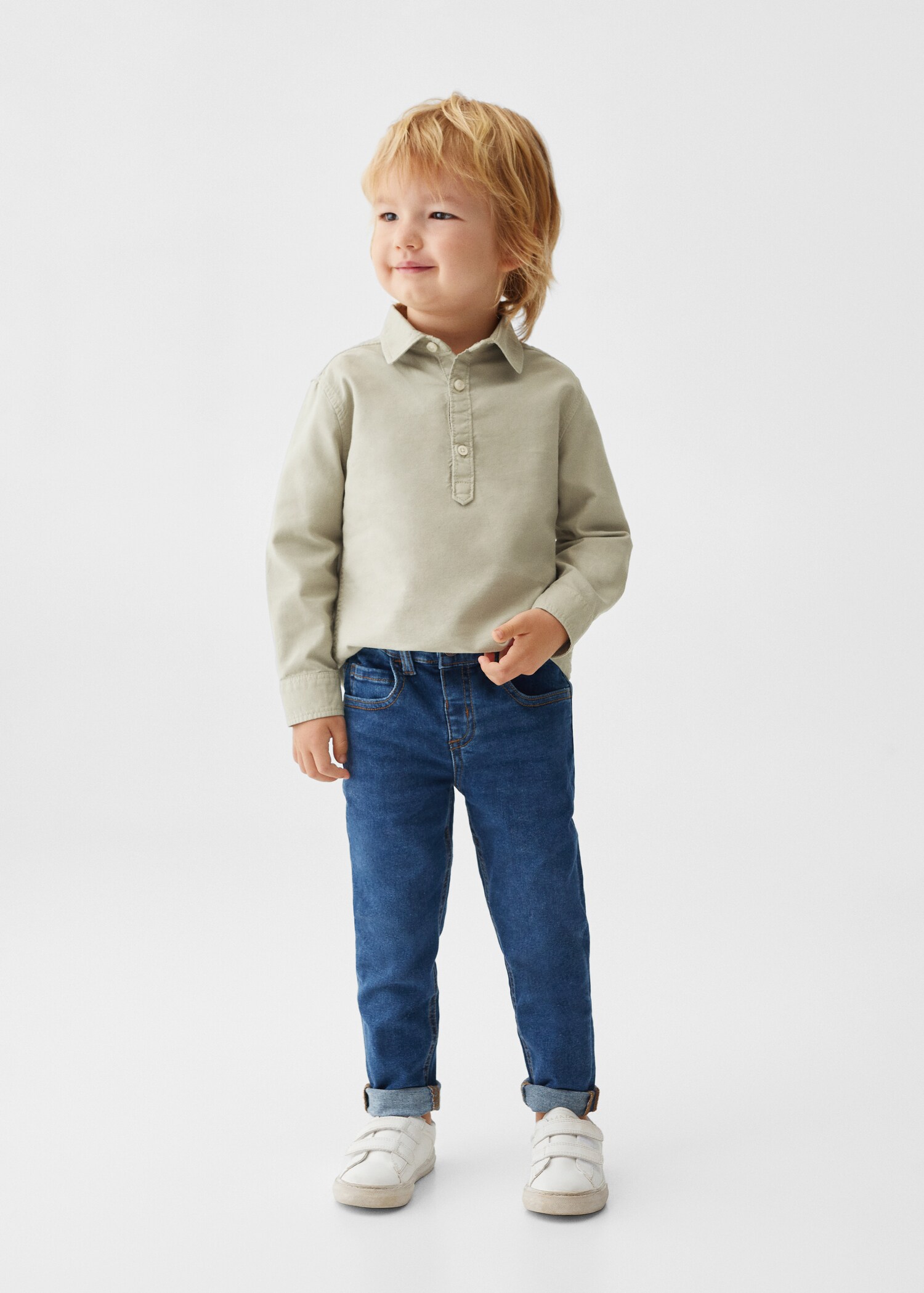 Jean skinny coton - Plan général