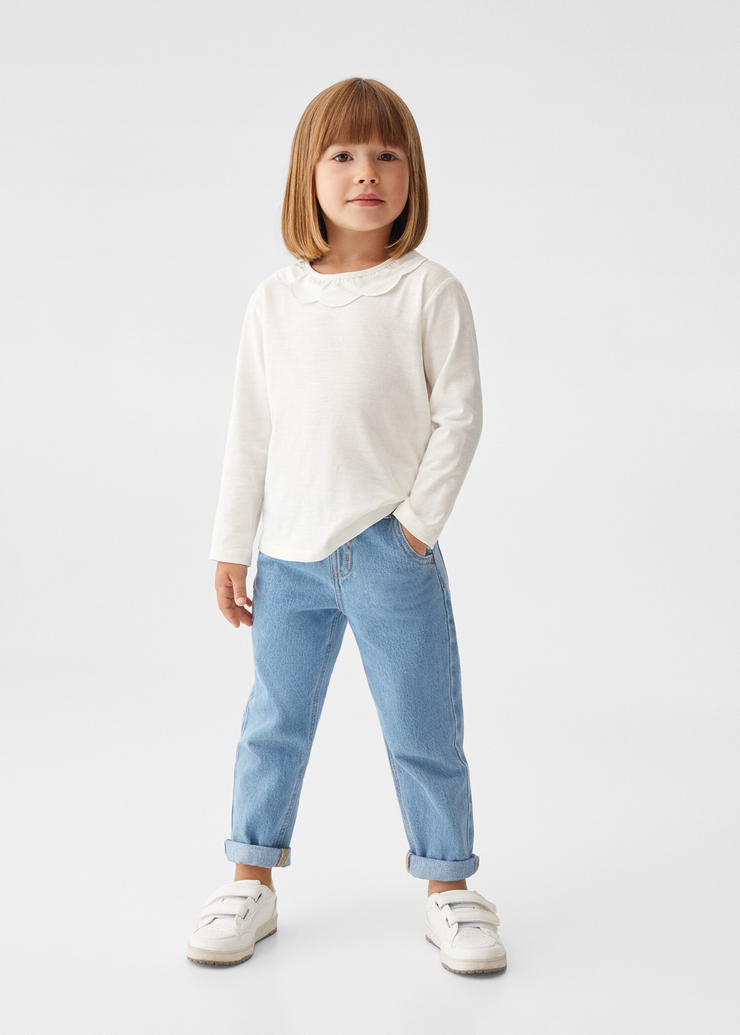 Long sleeve cotton t-shirt - General plane