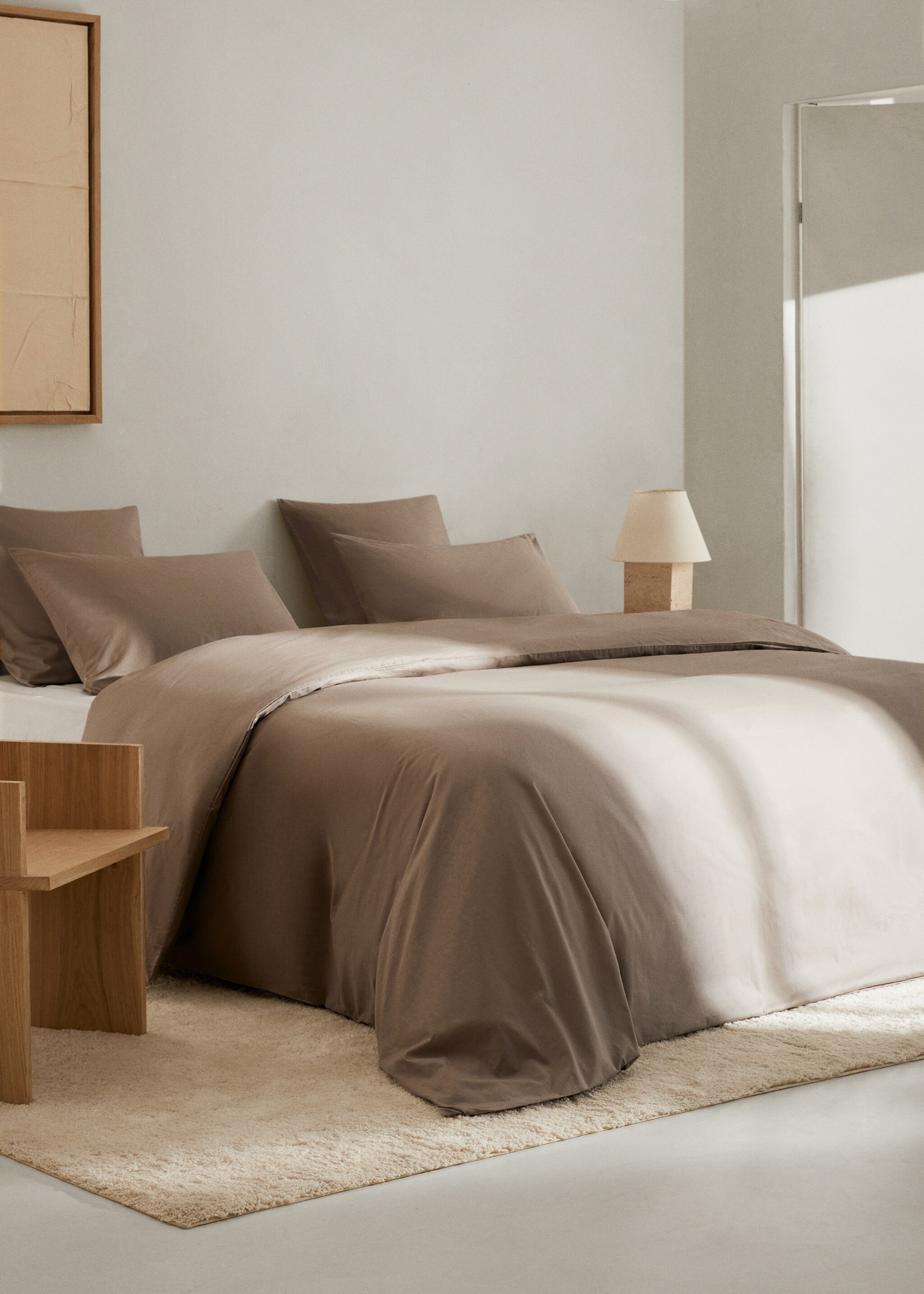 180-thread cotton duvet cover for king bed - General plane