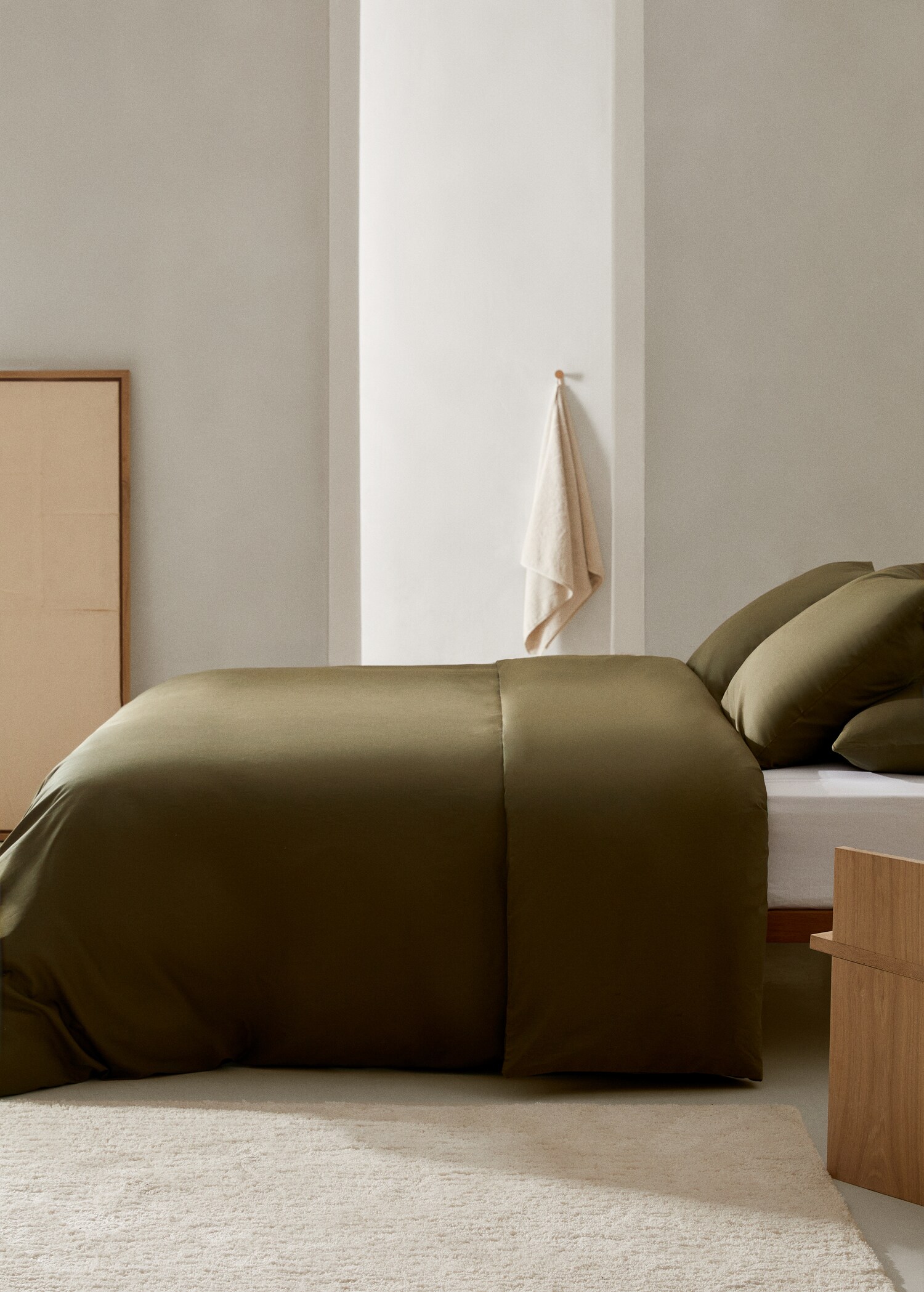 Cotton 150 threads duvet cover king bed - General plane
