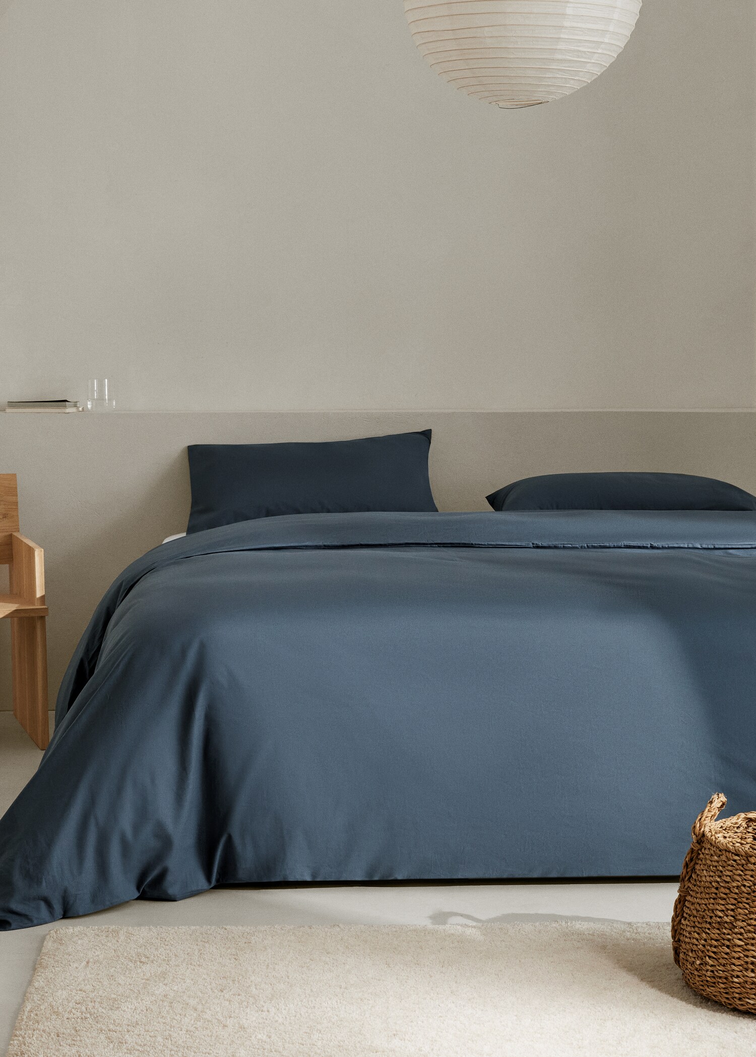 Cotton 150 threads duvet cover king bed - General plane